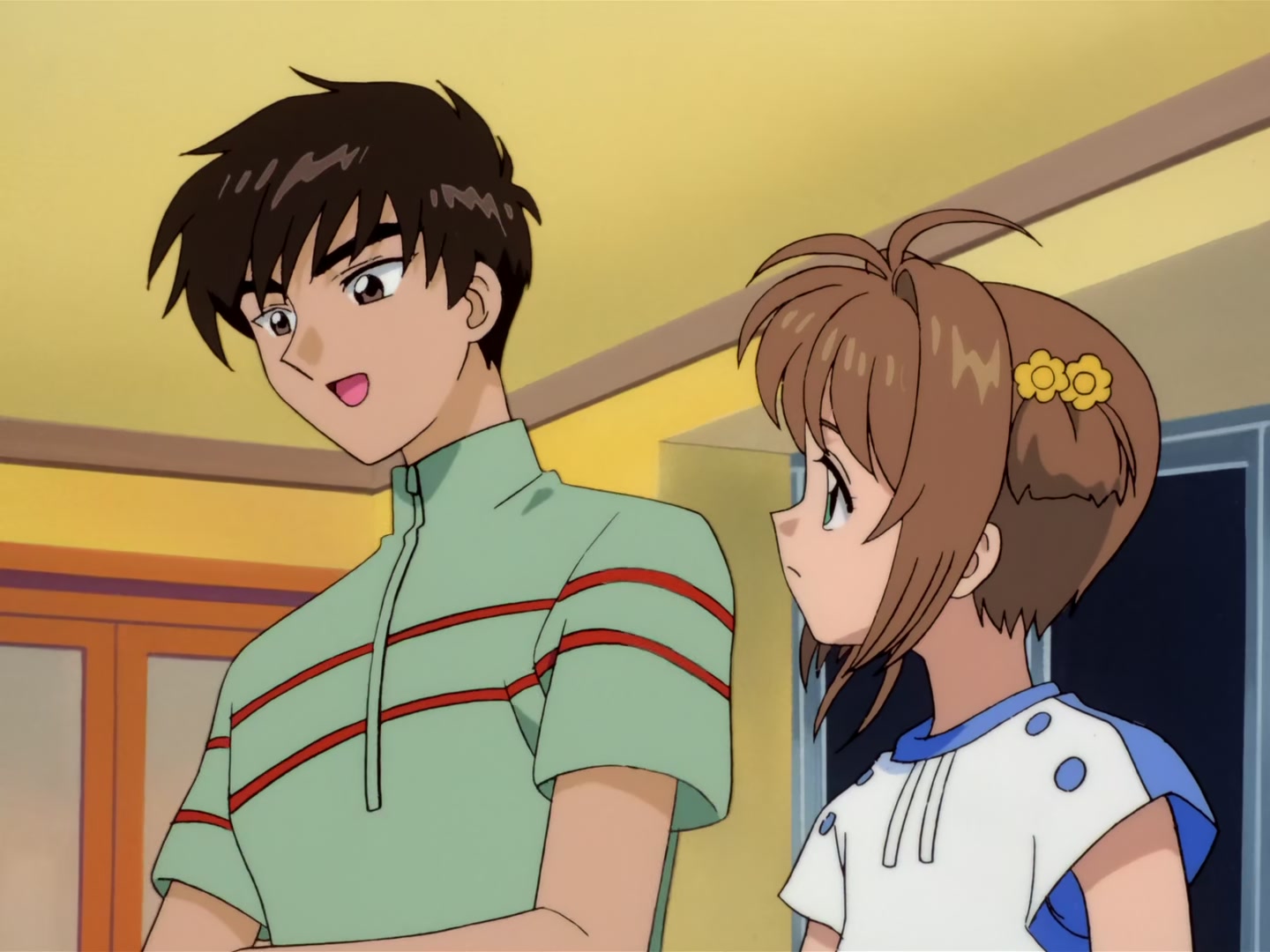 Cardcaptor Sakura Ep 20: Transfer Student vs. Sakura @ 00:13:43