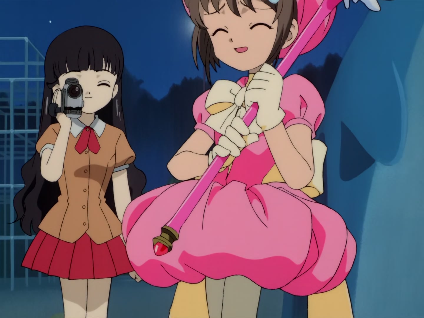 Cardcaptor Sakura Ep 20: Transfer Student vs. Sakura @ 00:14:09