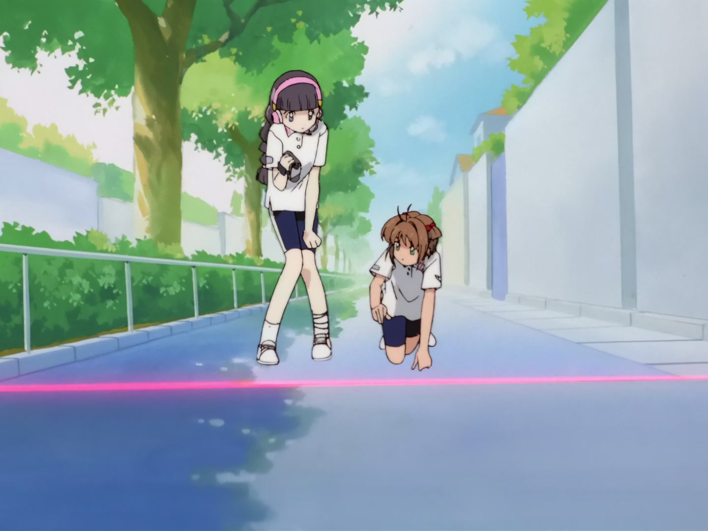 Cardcaptor Sakura Ep 21: Sakura's Long Marathon Race @ 00:19:15