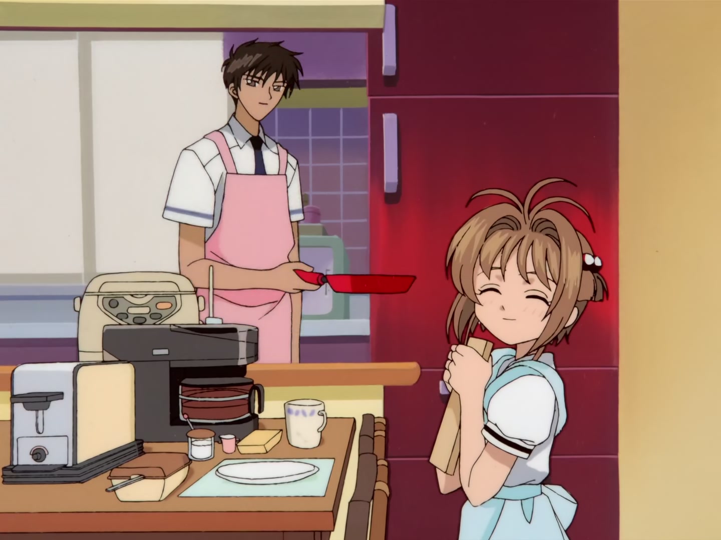 Cardcaptor Sakura Ep 22: Sakura and Her Kind Father @ 00:01:53