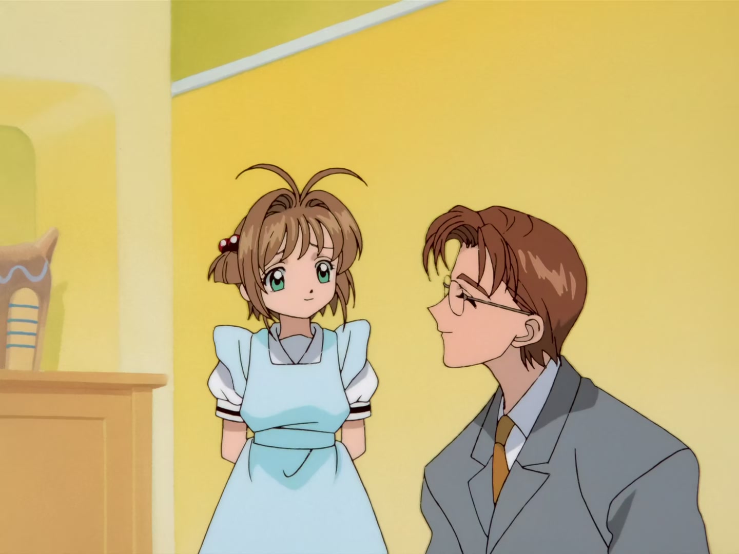 Cardcaptor Sakura Ep 22: Sakura and Her Kind Father @ 00:02:39