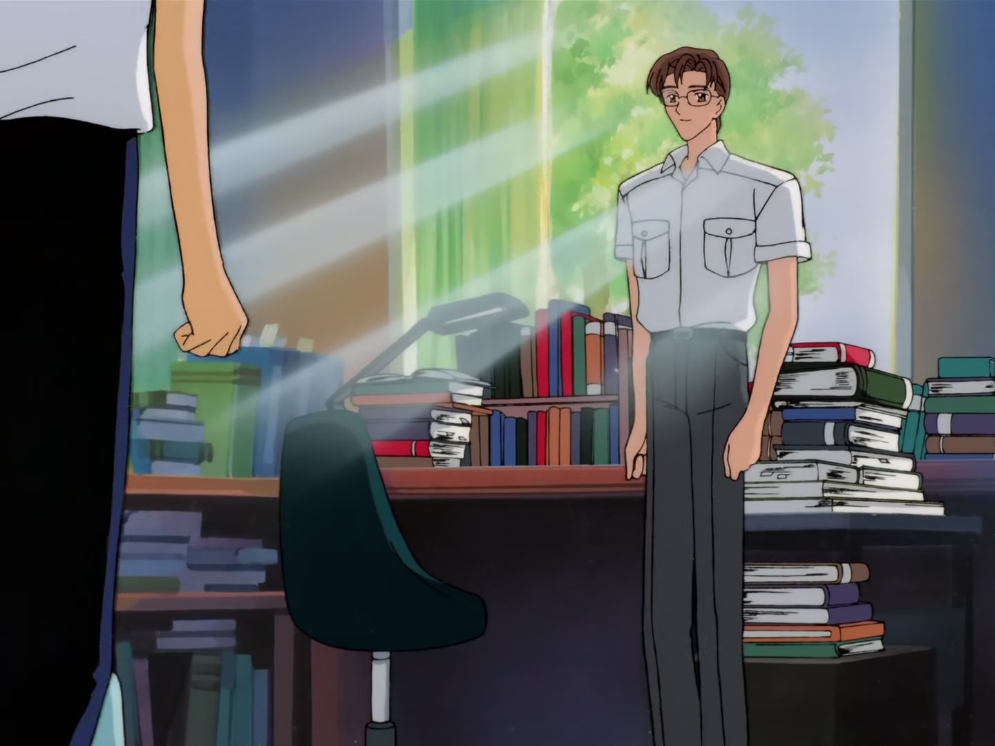 Cardcaptor Sakura Ep 22: Sakura and Her Kind Father @ 00:21:41