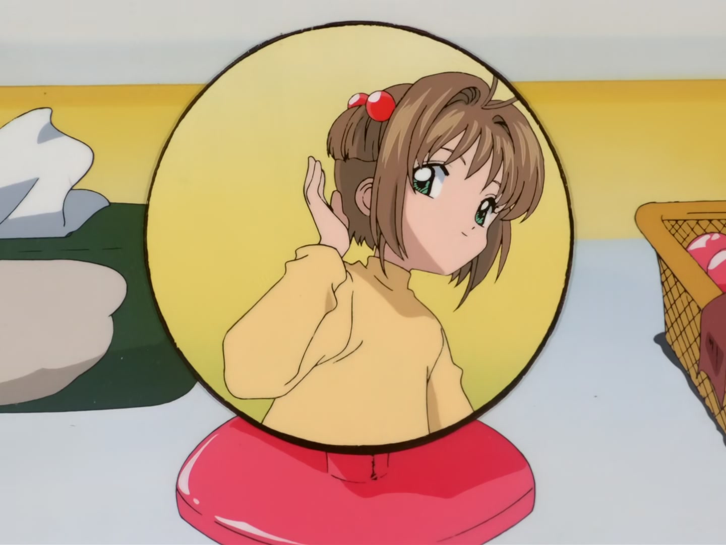 Cardcaptor Sakura Ep 25: Sakura and One More Sakura @ 00:03:57