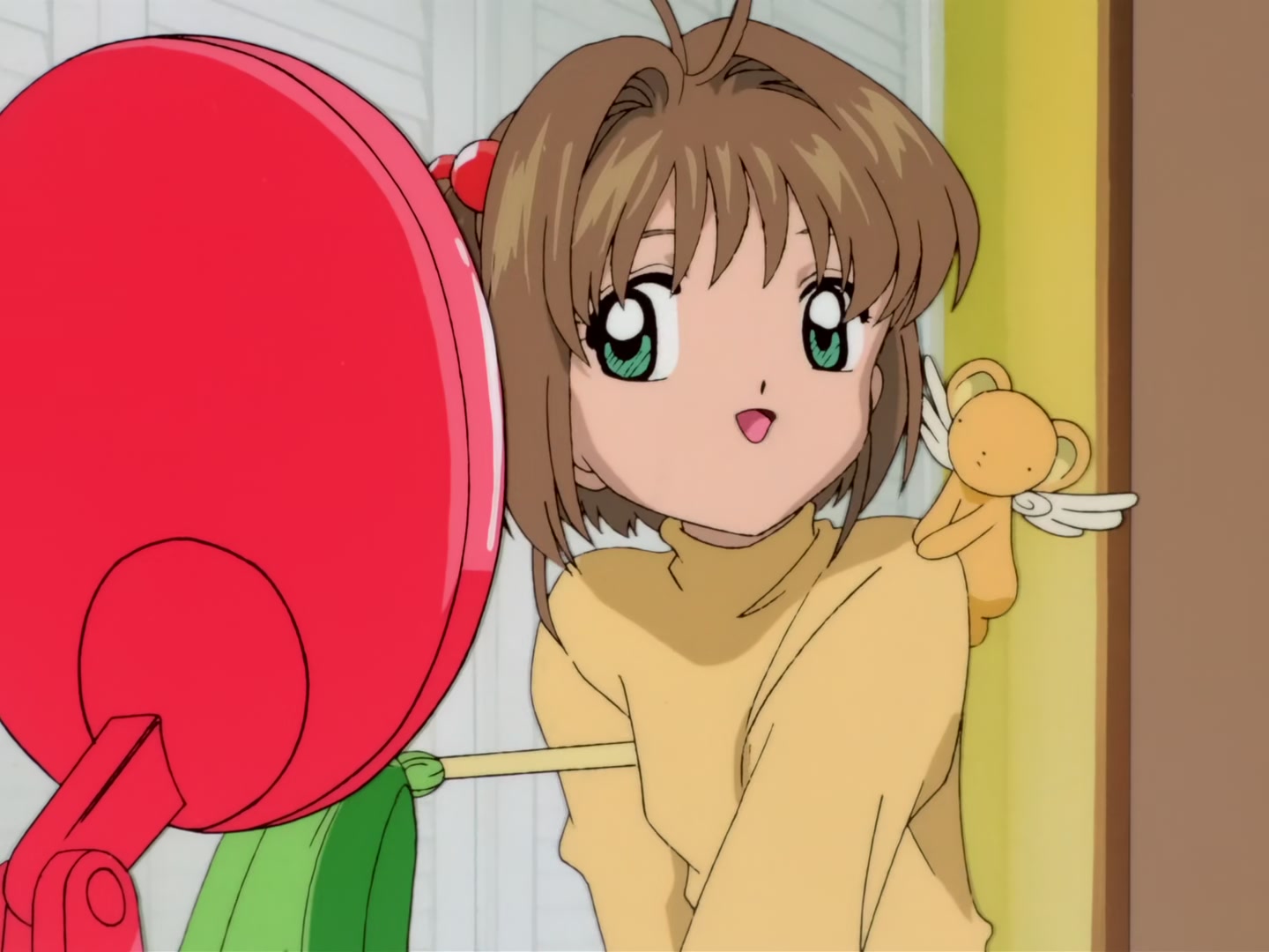 Cardcaptor Sakura Ep 25: Sakura and One More Sakura @ 00:04:03