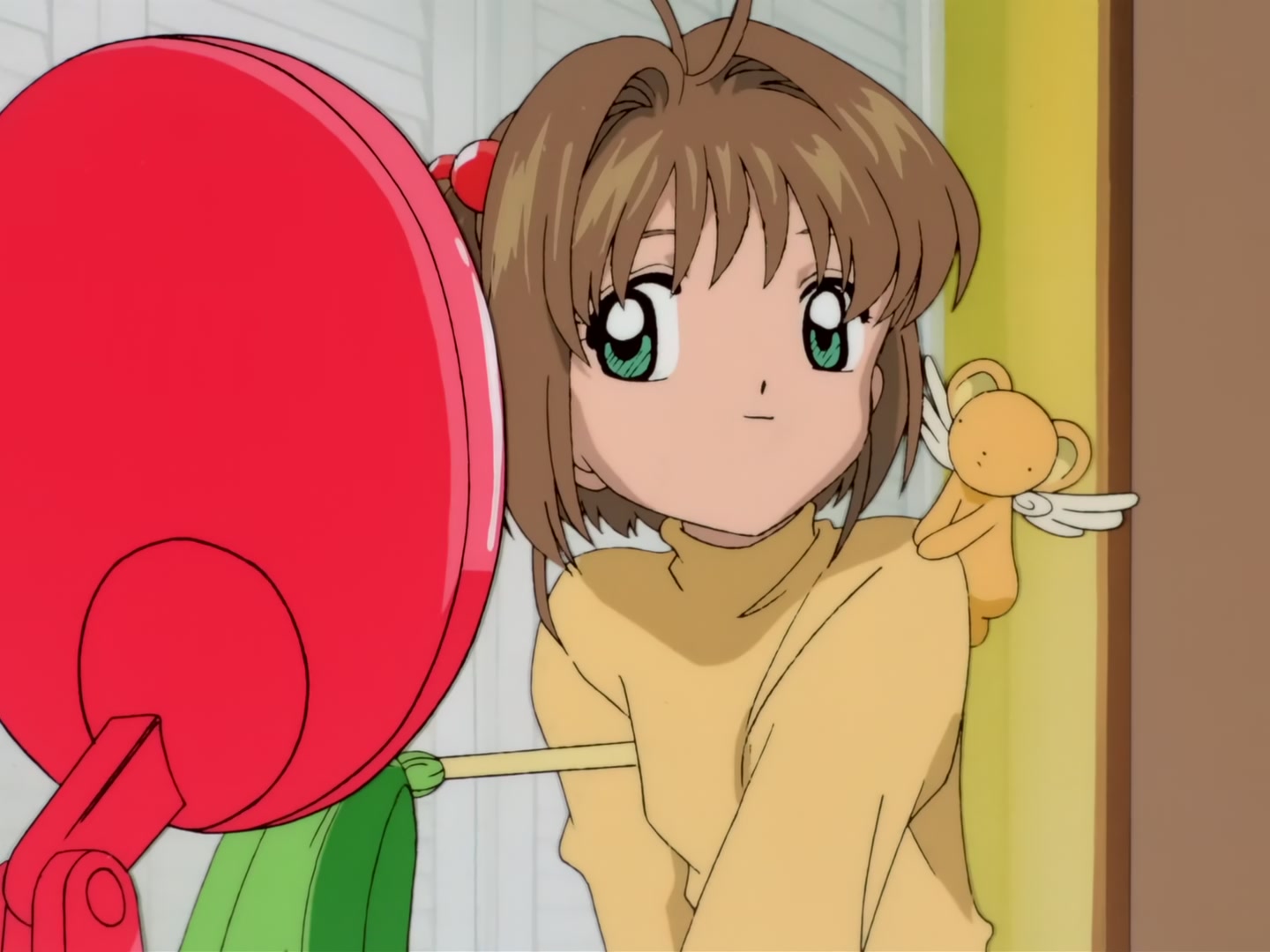 Cardcaptor Sakura Ep 25: Sakura and One More Sakura @ 00:04:08