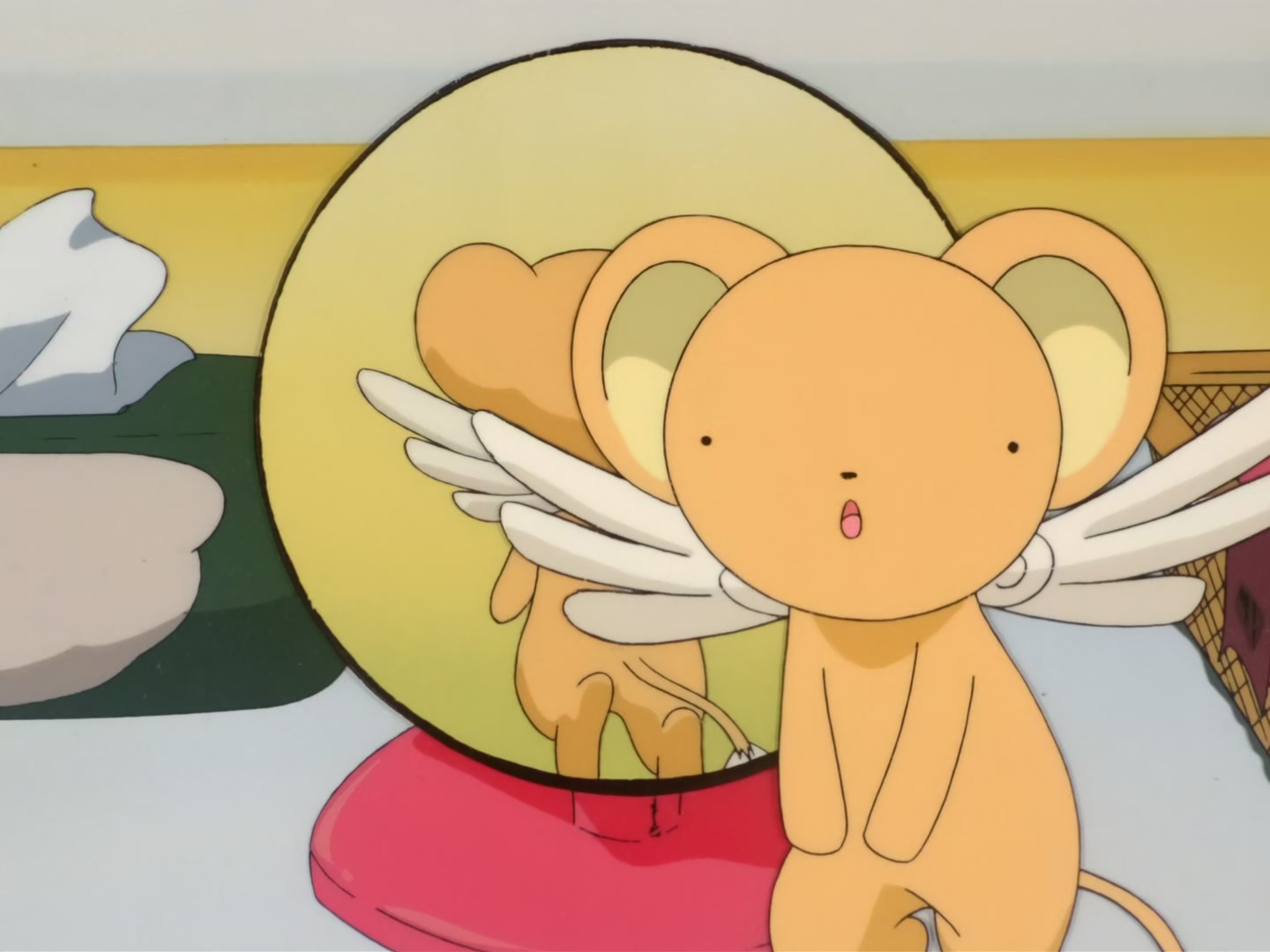 Cardcaptor Sakura Ep 25: Sakura and One More Sakura @ 00:04:18