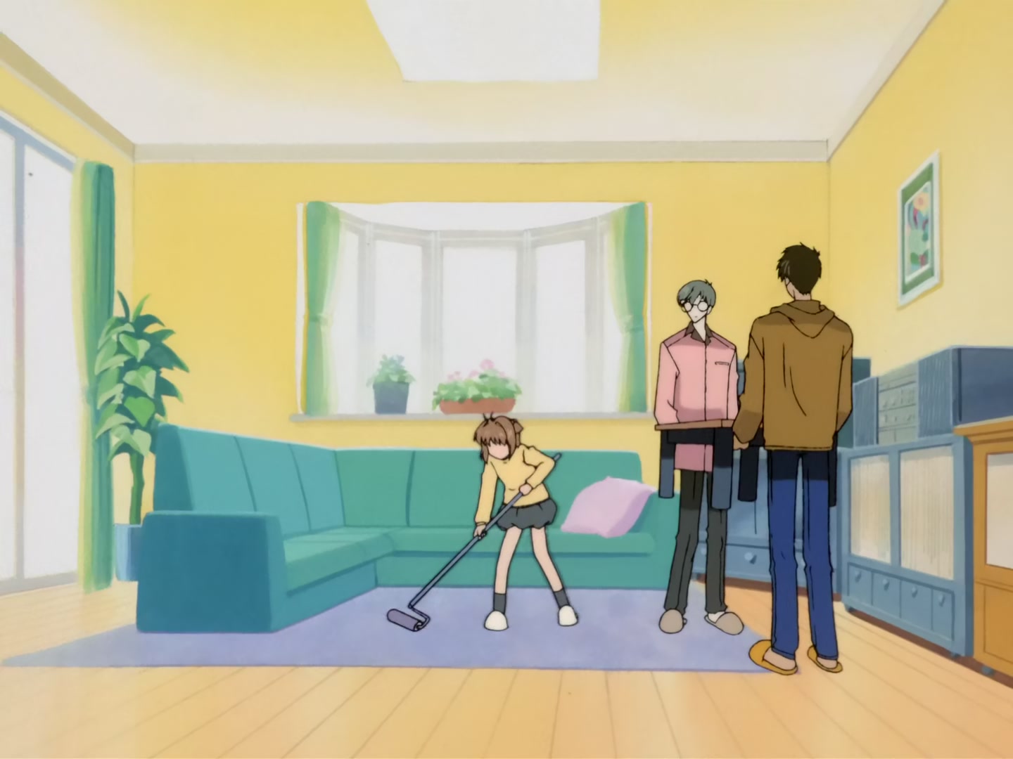 Cardcaptor Sakura Ep 25: Sakura and One More Sakura @ 00:04:23