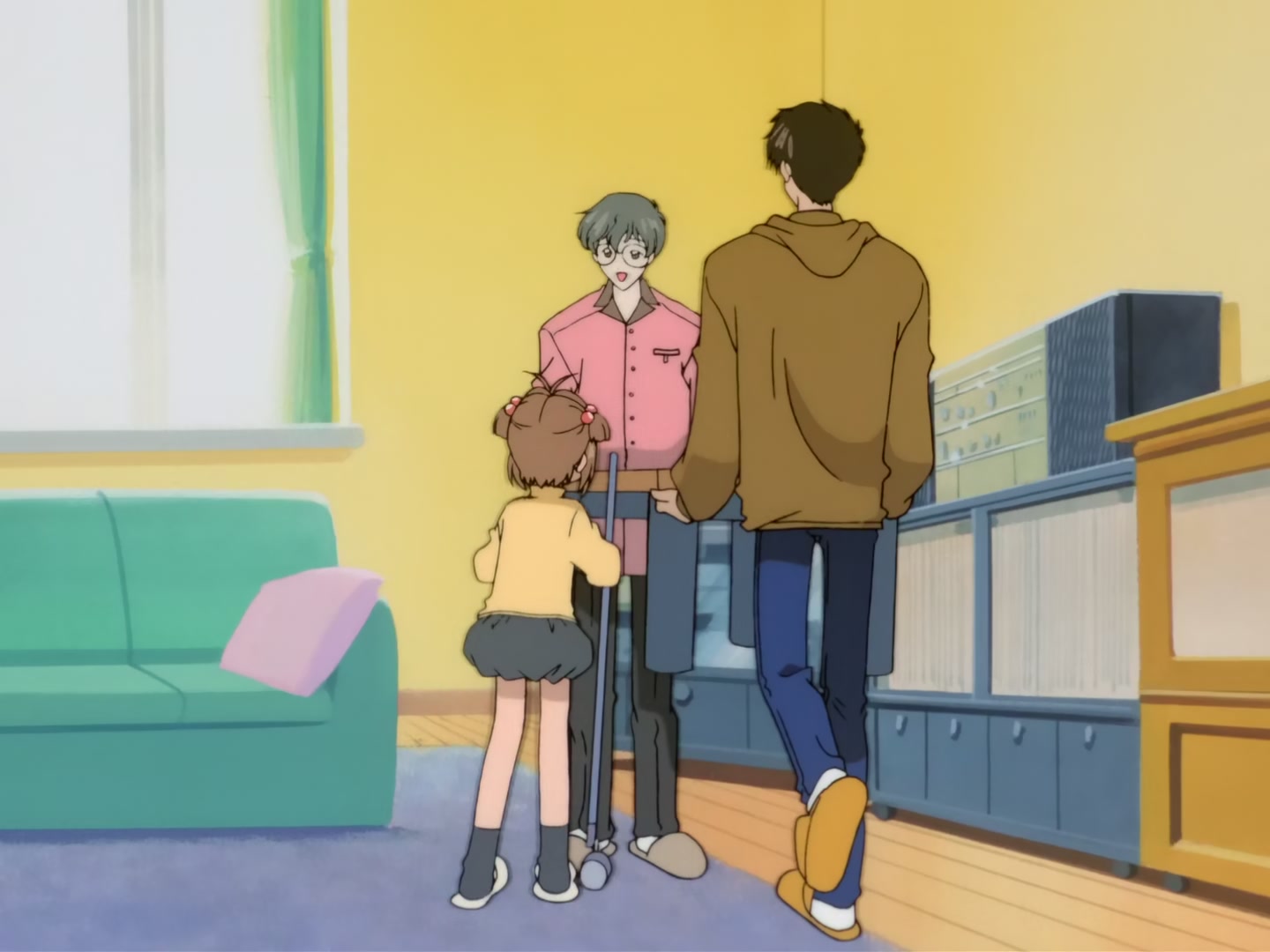 Cardcaptor Sakura Ep 25: Sakura and One More Sakura @ 00:04:49