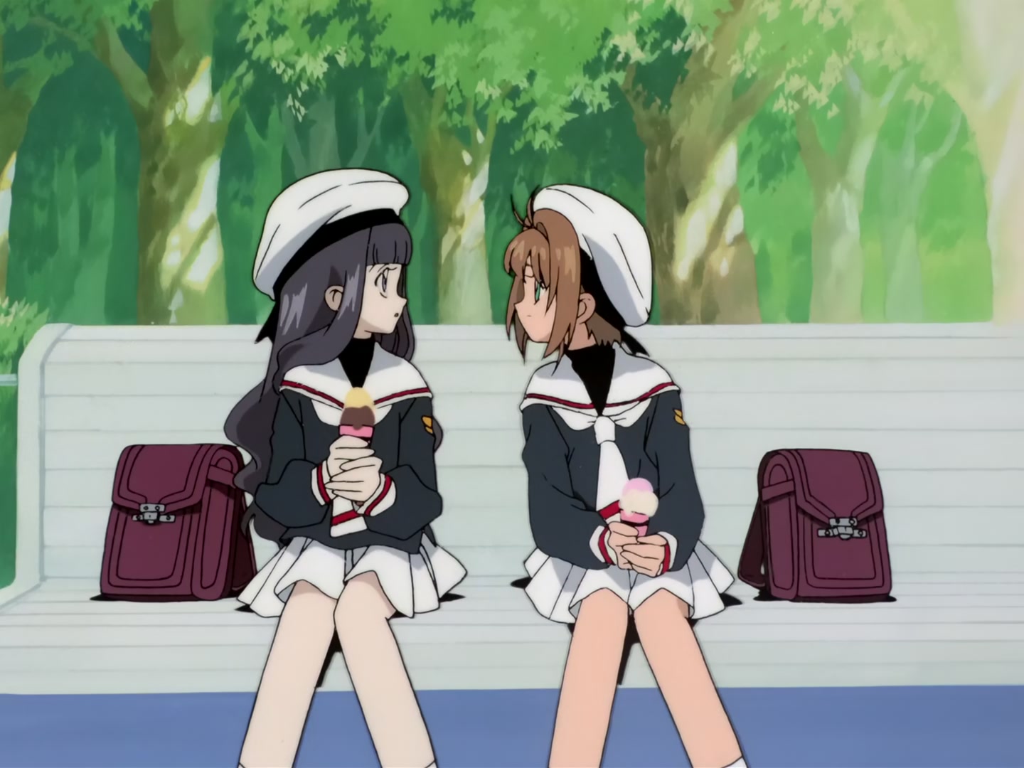 Cardcaptor Sakura Ep 25: Sakura and One More Sakura @ 00:08:17