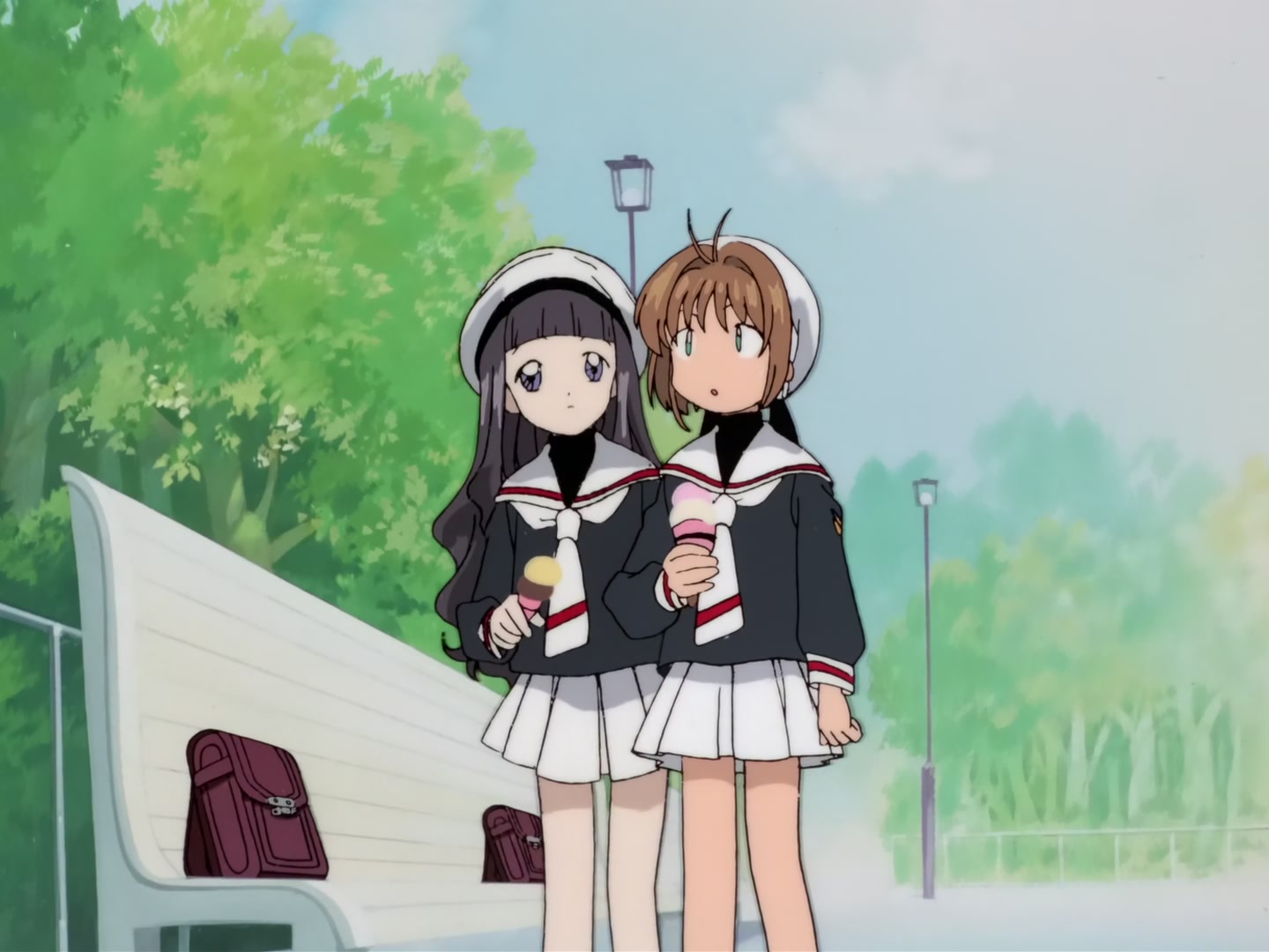 Cardcaptor Sakura Ep 25: Sakura and One More Sakura @ 00:08:38