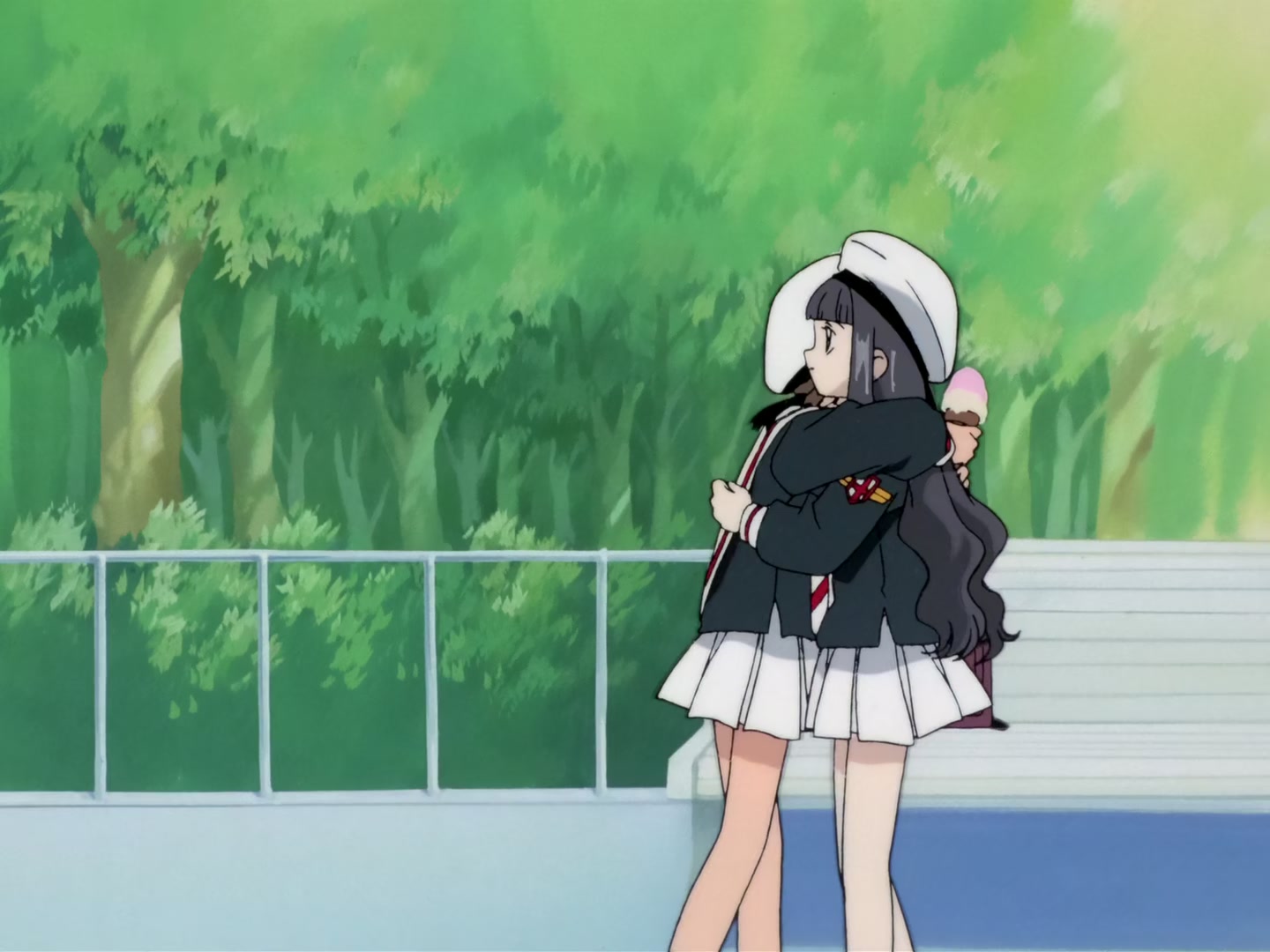 Cardcaptor Sakura Ep 25: Sakura and One More Sakura @ 00:08:48