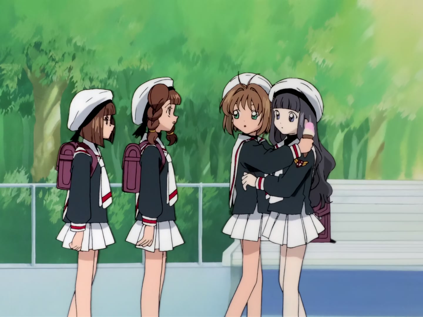 Cardcaptor Sakura Ep 25: Sakura and One More Sakura @ 00:08:53
