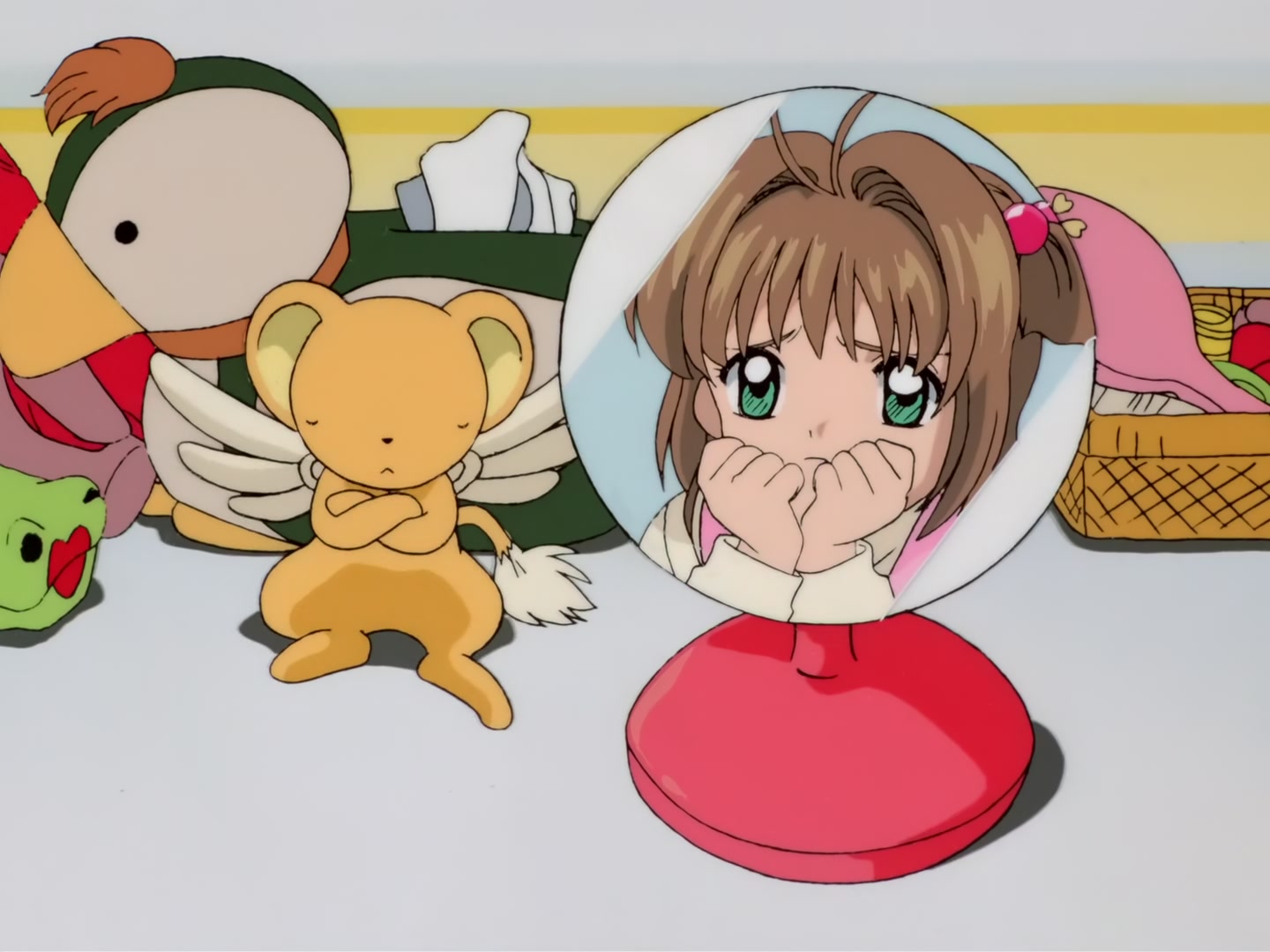 Cardcaptor Sakura Ep 25: Sakura and One More Sakura @ 00:09:30