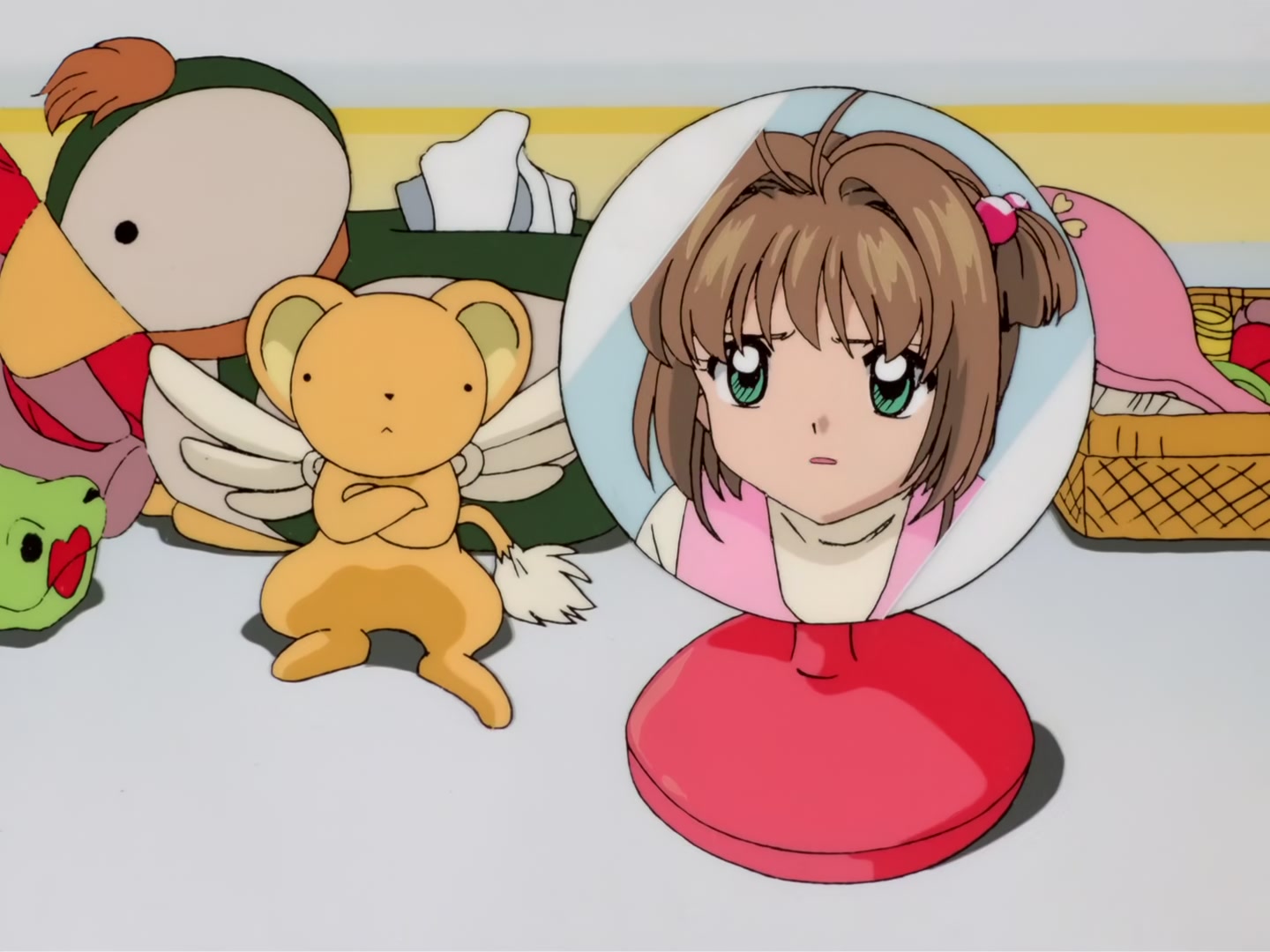 Cardcaptor Sakura Ep 25: Sakura and One More Sakura @ 00:09:35