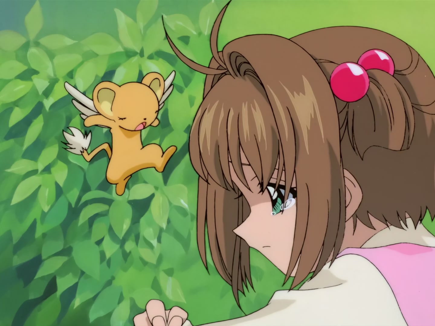 Cardcaptor Sakura Ep 25: Sakura and One More Sakura @ 00:14:42