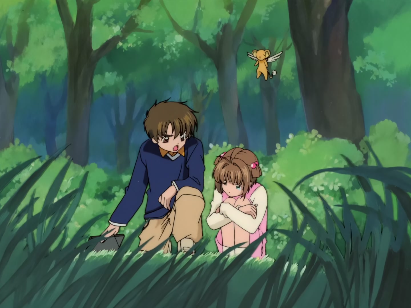 Cardcaptor Sakura Ep 25: Sakura and One More Sakura @ 00:14:57