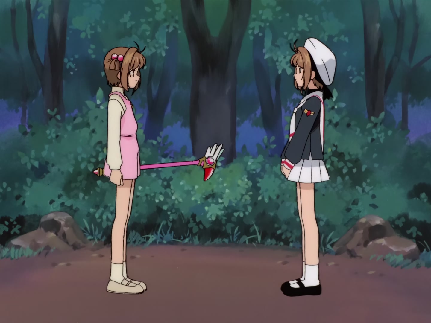 Cardcaptor Sakura Ep 25: Sakura and One More Sakura @ 00:18:25