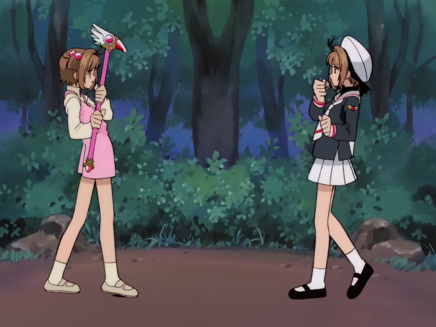 Cardcaptor Sakura Ep 25: Sakura and One More Sakura @ 00:18:51