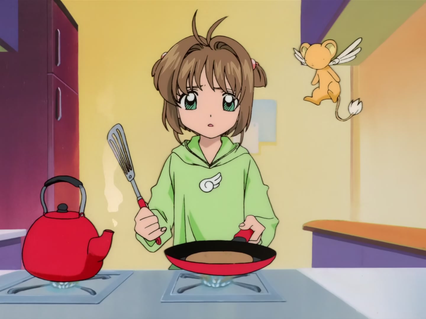 Cardcaptor Sakura Ep 25: Sakura and One More Sakura @ 00:20:14