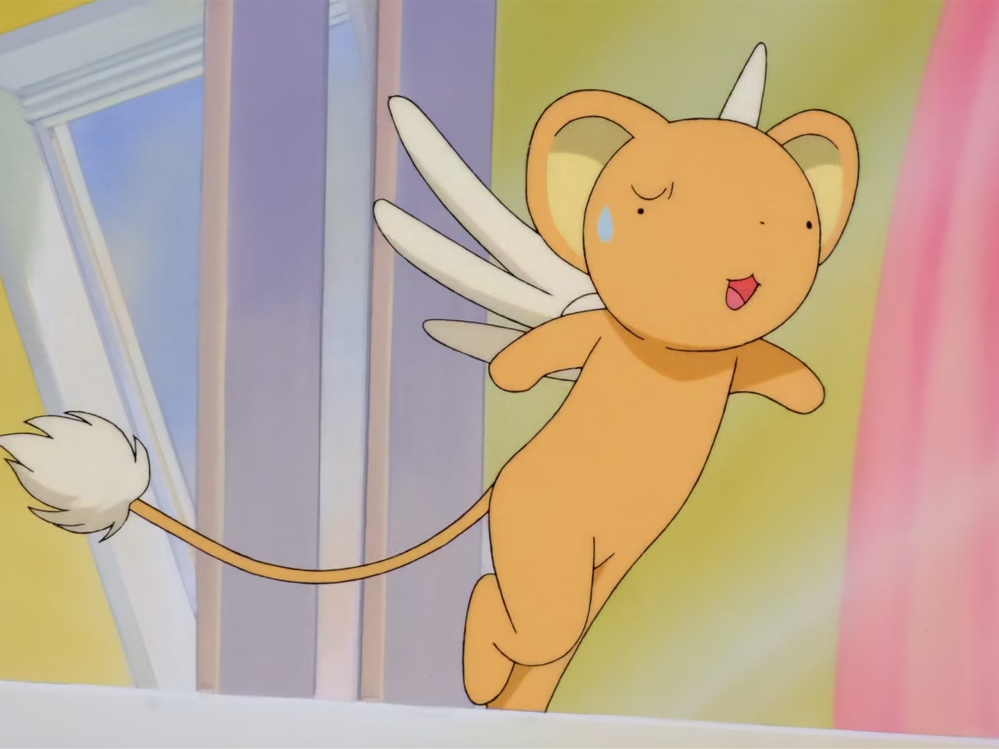 Cardcaptor Sakura Ep 32: Sakura, Kero, and Syaoran @ 00:07:30