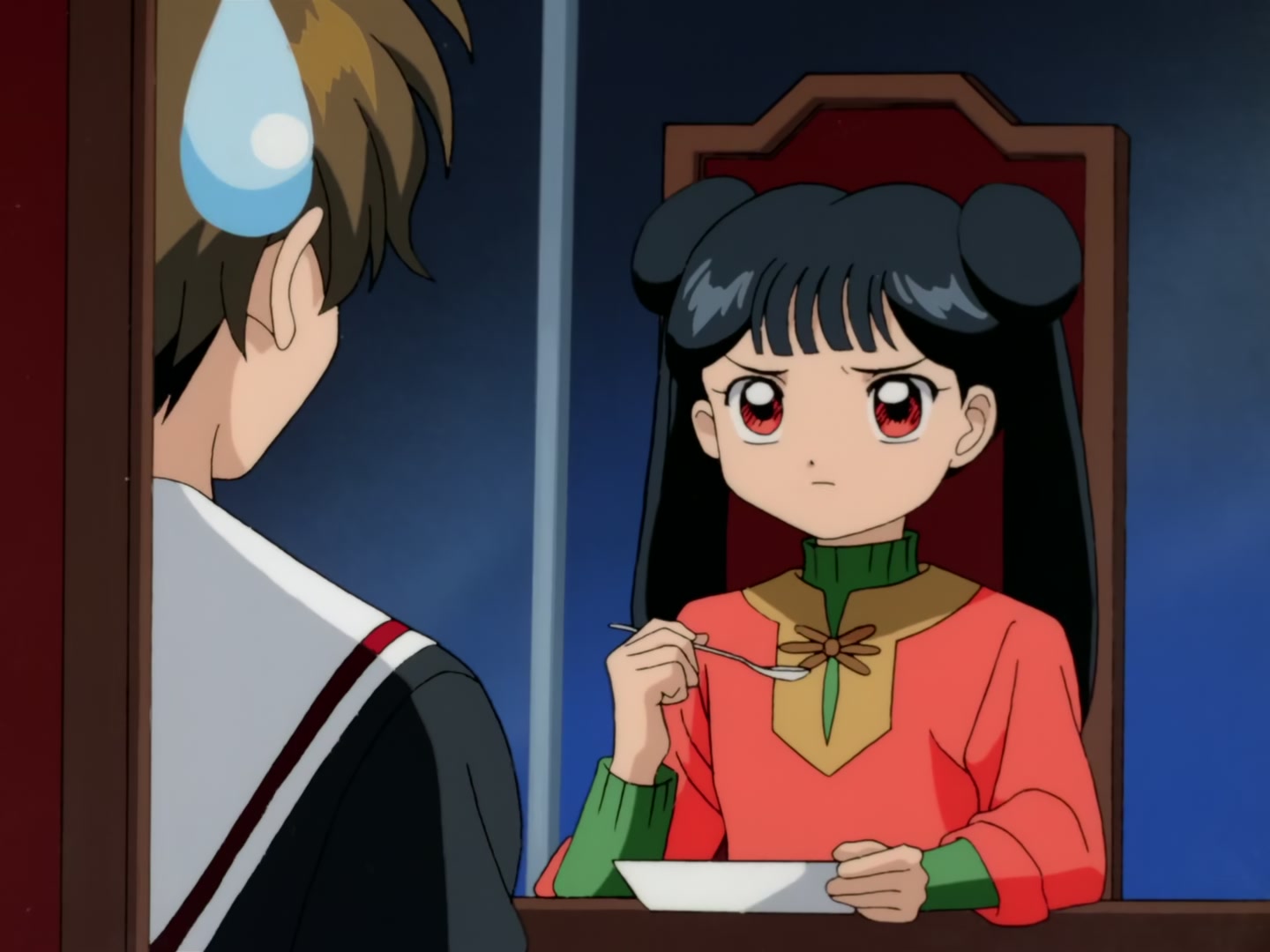 Cardcaptor Sakura Ep 32: Sakura, Kero, and Syaoran @ 00:09:14