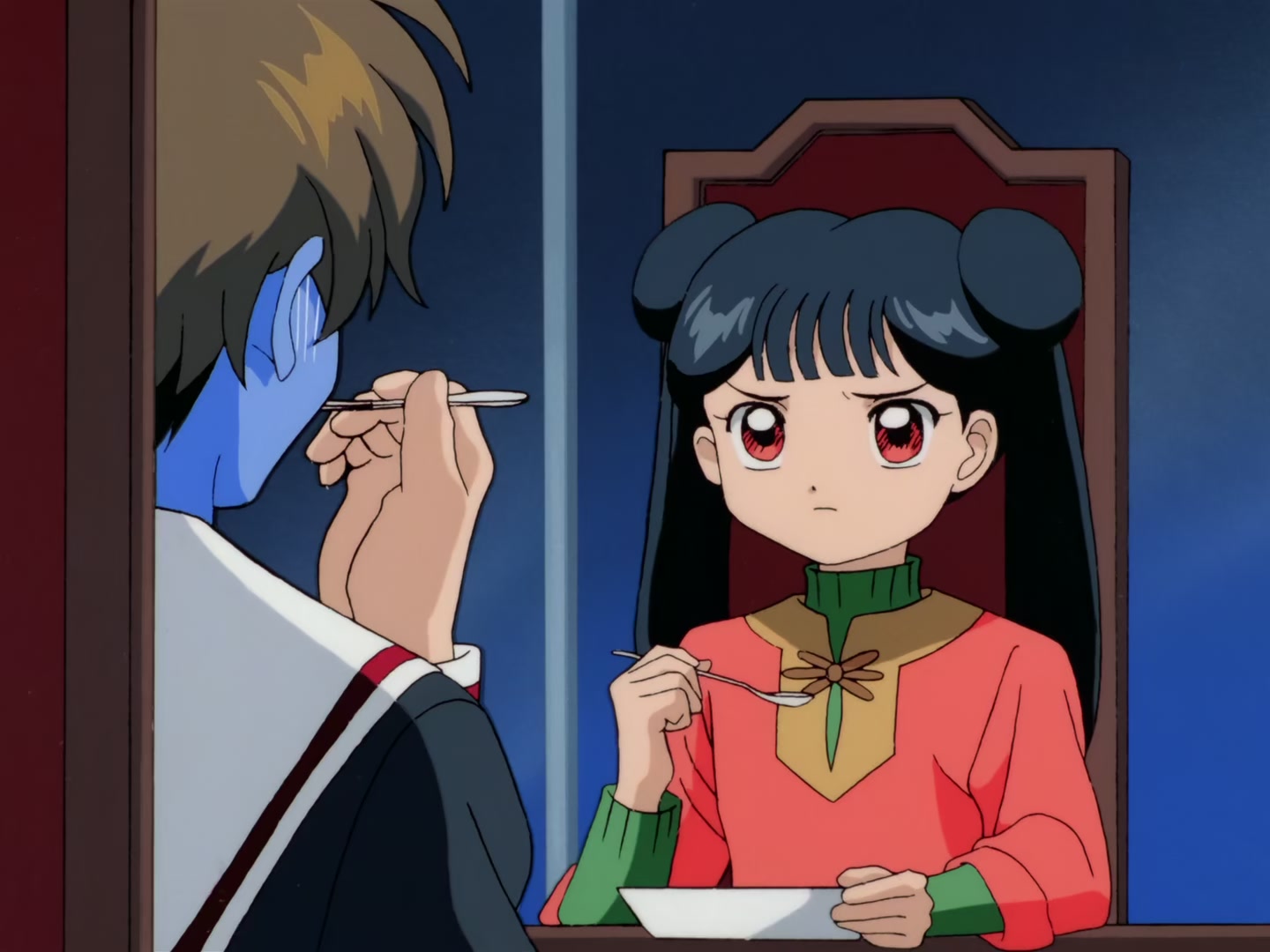 Cardcaptor Sakura Ep 32: Sakura, Kero, and Syaoran @ 00:09:40