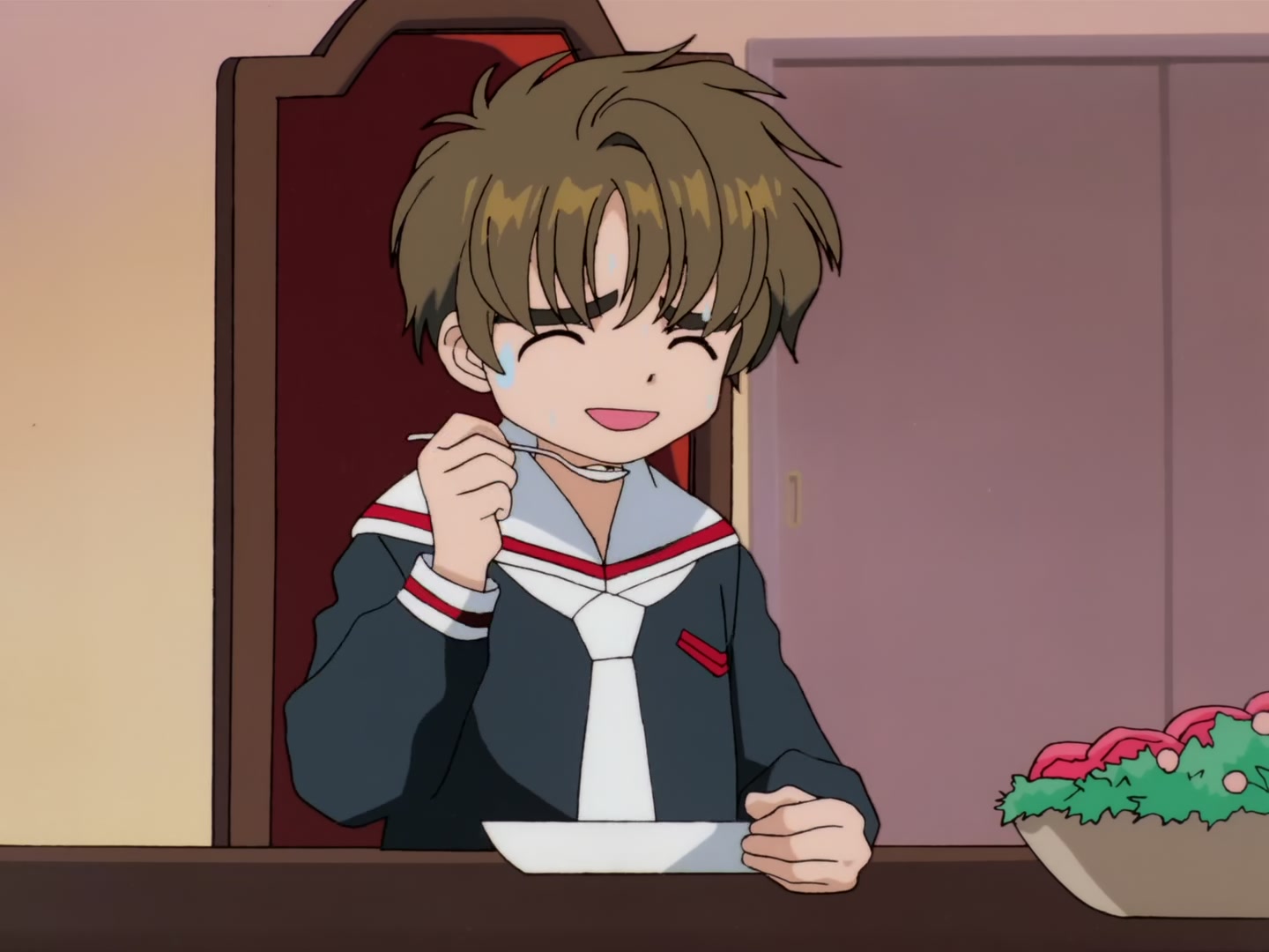 Cardcaptor Sakura Ep 32: Sakura, Kero, and Syaoran @ 00:09:45