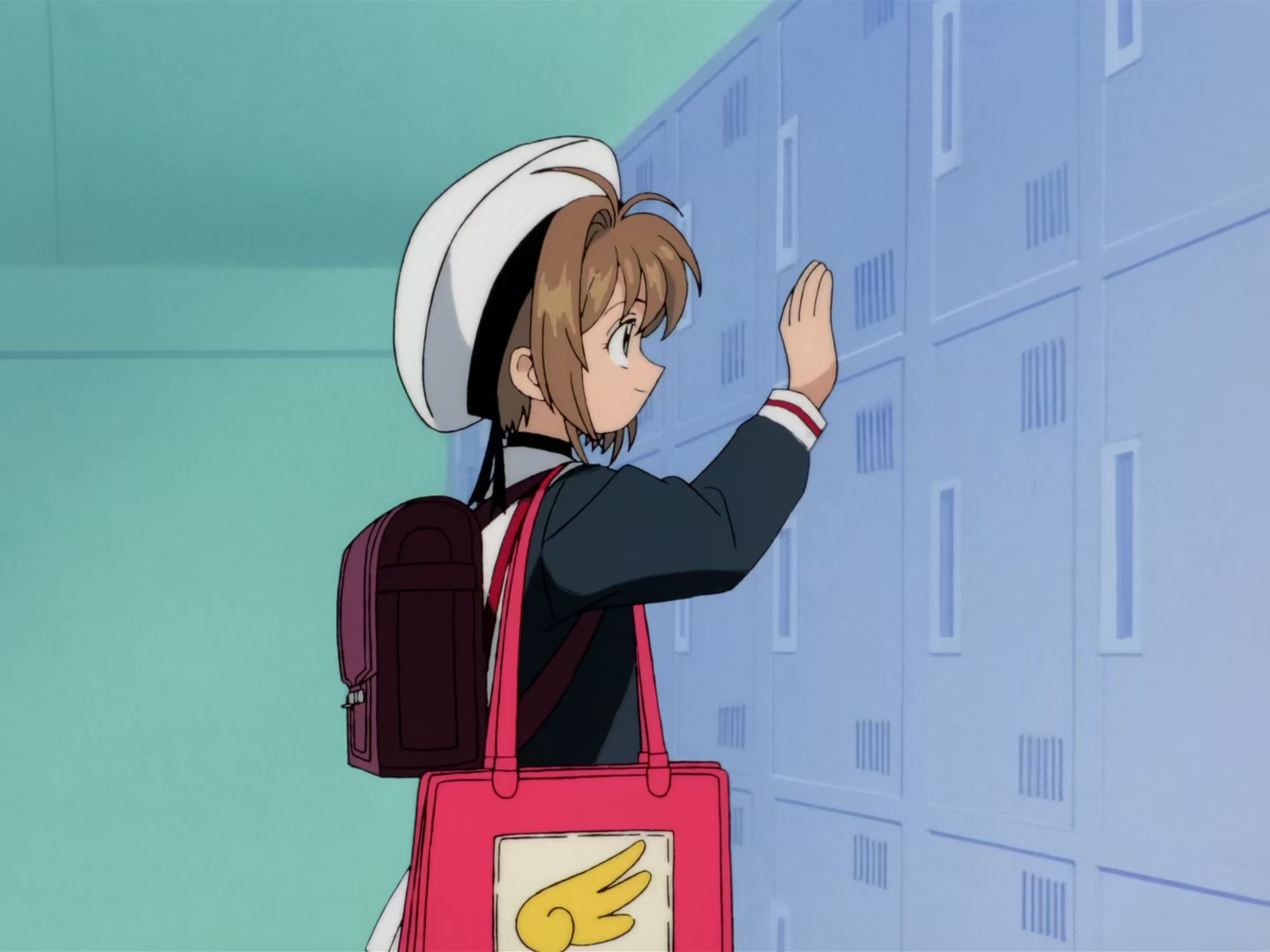 Cardcaptor Sakura Ep 32: Sakura, Kero, and Syaoran @ 00:12:06