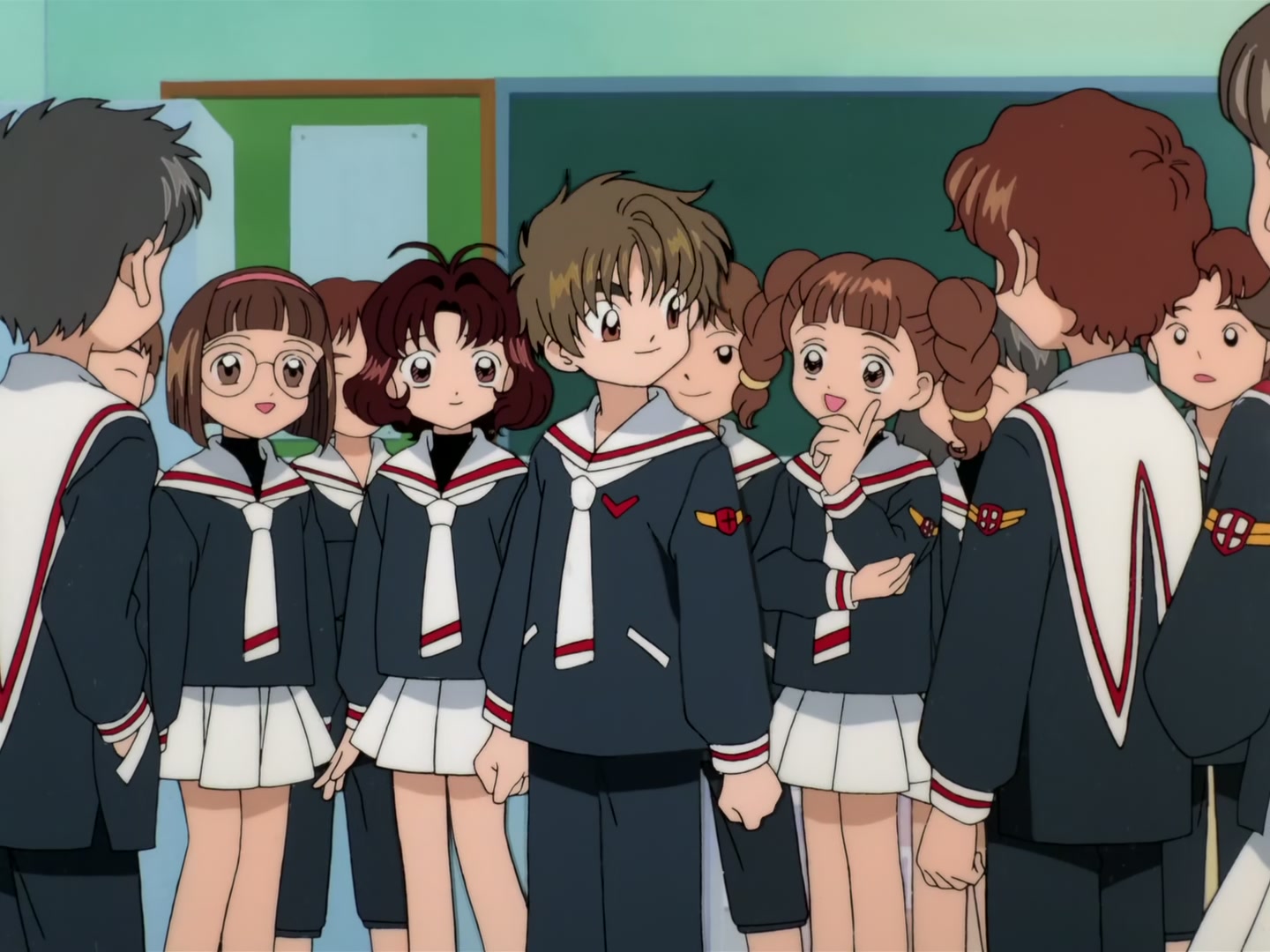 Cardcaptor Sakura Ep 32: Sakura, Kero, and Syaoran @ 00:13:08