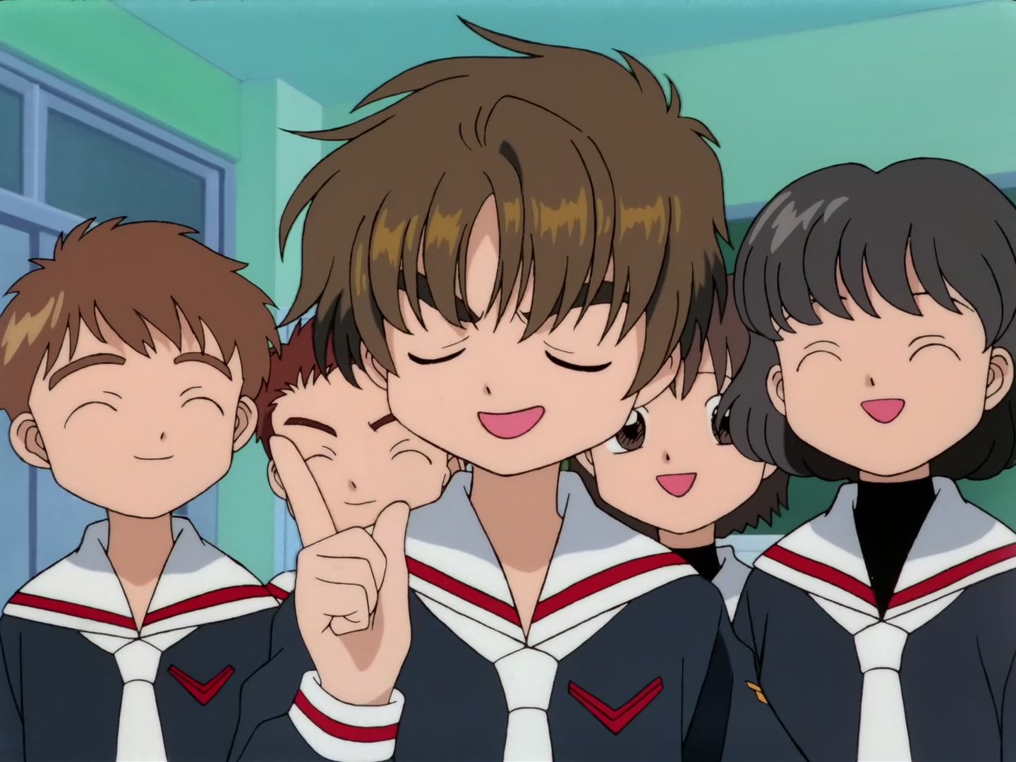Cardcaptor Sakura Ep 32: Sakura, Kero, and Syaoran @ 00:13:13