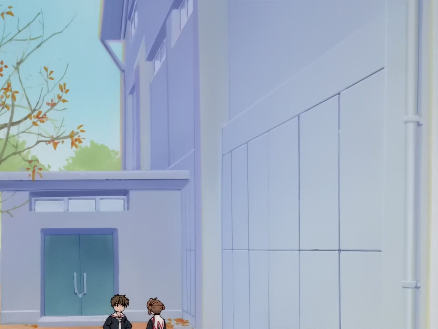 Cardcaptor Sakura Ep 32: Sakura, Kero, and Syaoran @ 00:13:44