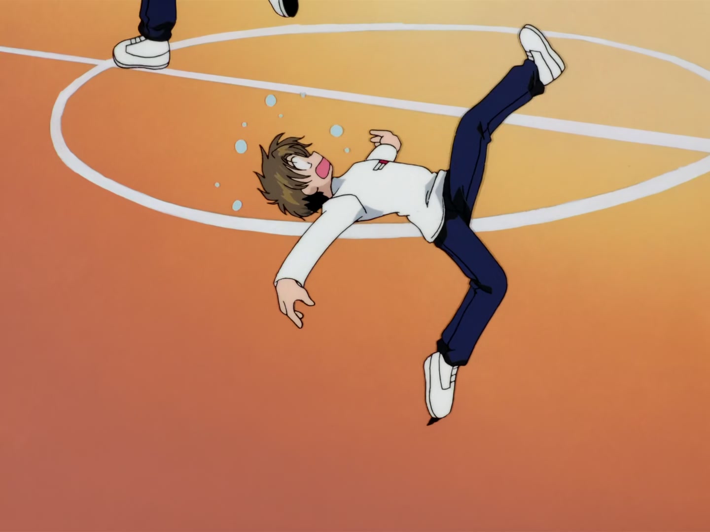 Cardcaptor Sakura Ep 32: Sakura, Kero, and Syaoran @ 00:15:23