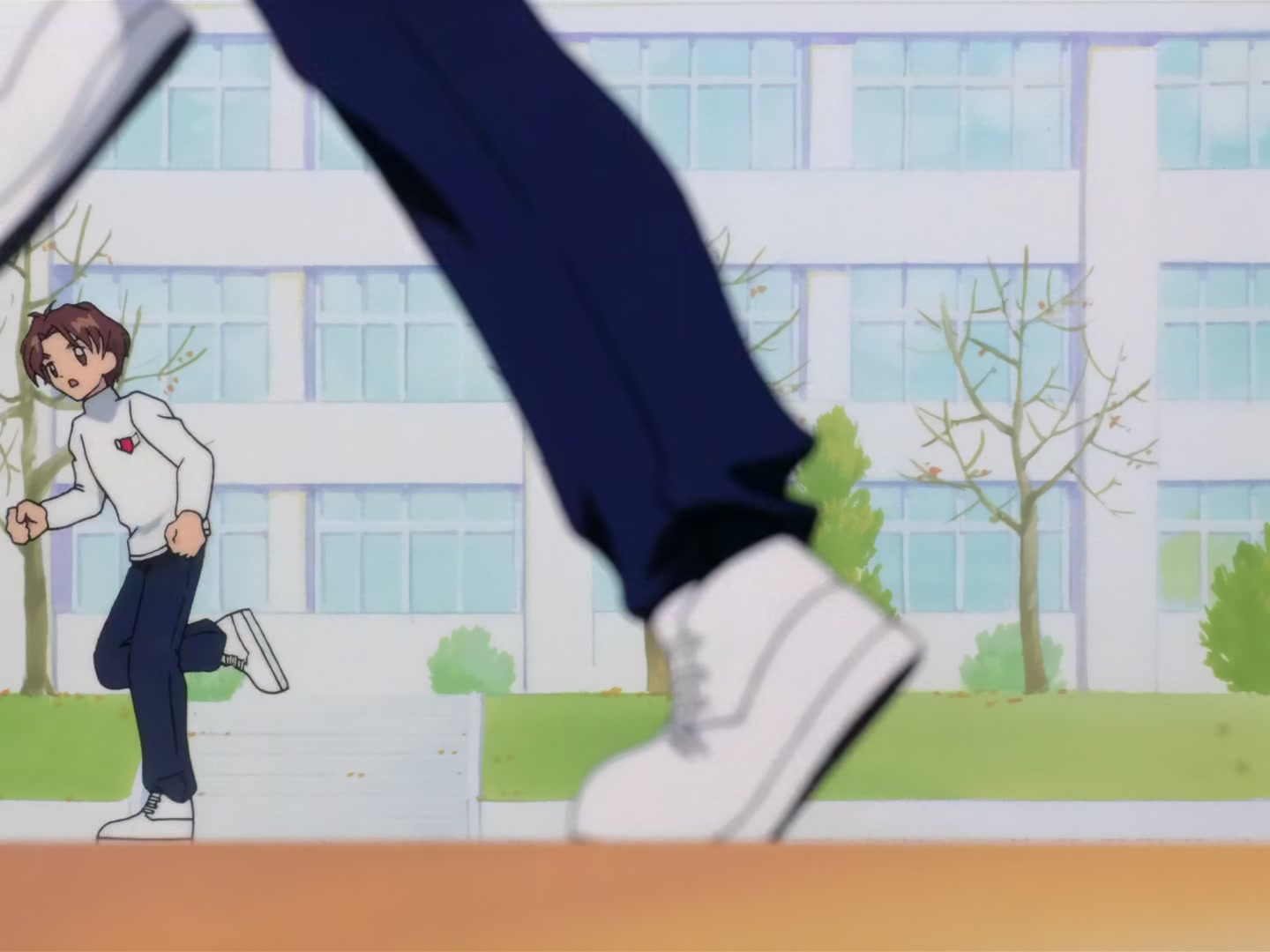 Cardcaptor Sakura Ep 32: Sakura, Kero, and Syaoran @ 00:15:28