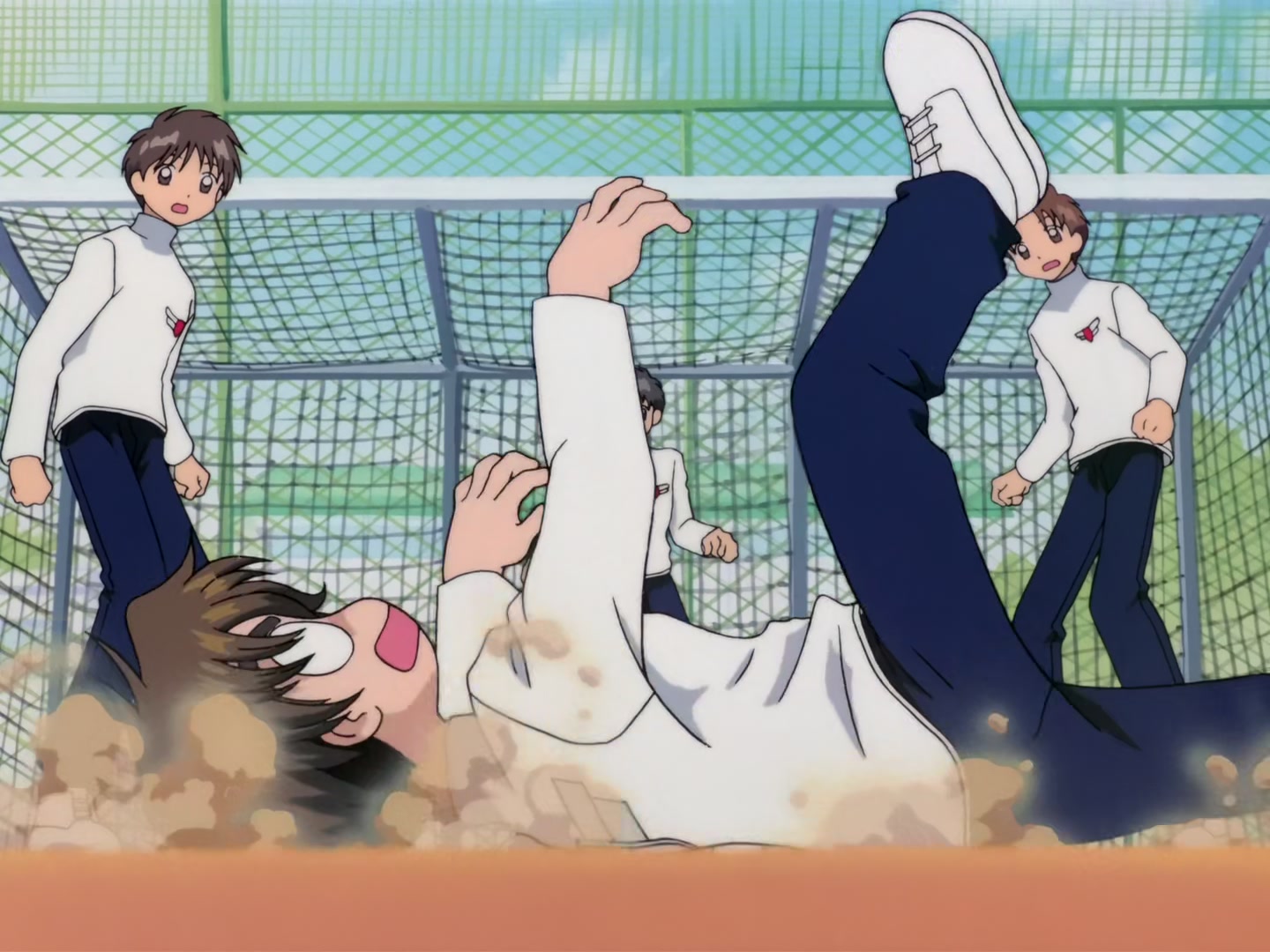 Cardcaptor Sakura Ep 32: Sakura, Kero, and Syaoran @ 00:15:49