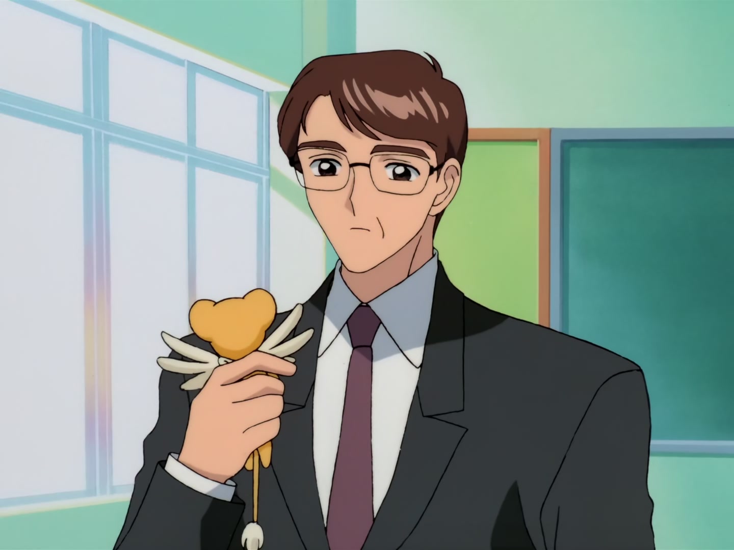 Cardcaptor Sakura Ep 32: Sakura, Kero, and Syaoran @ 00:16:10