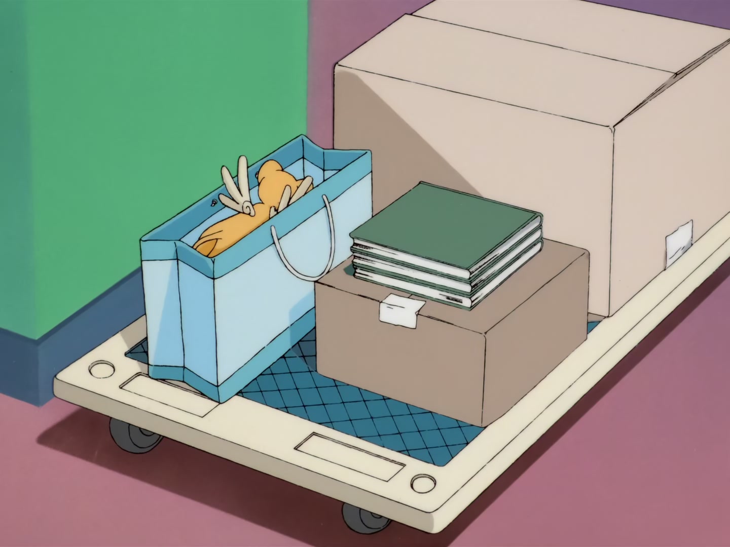 Cardcaptor Sakura Ep 32: Sakura, Kero, and Syaoran @ 00:16:31
