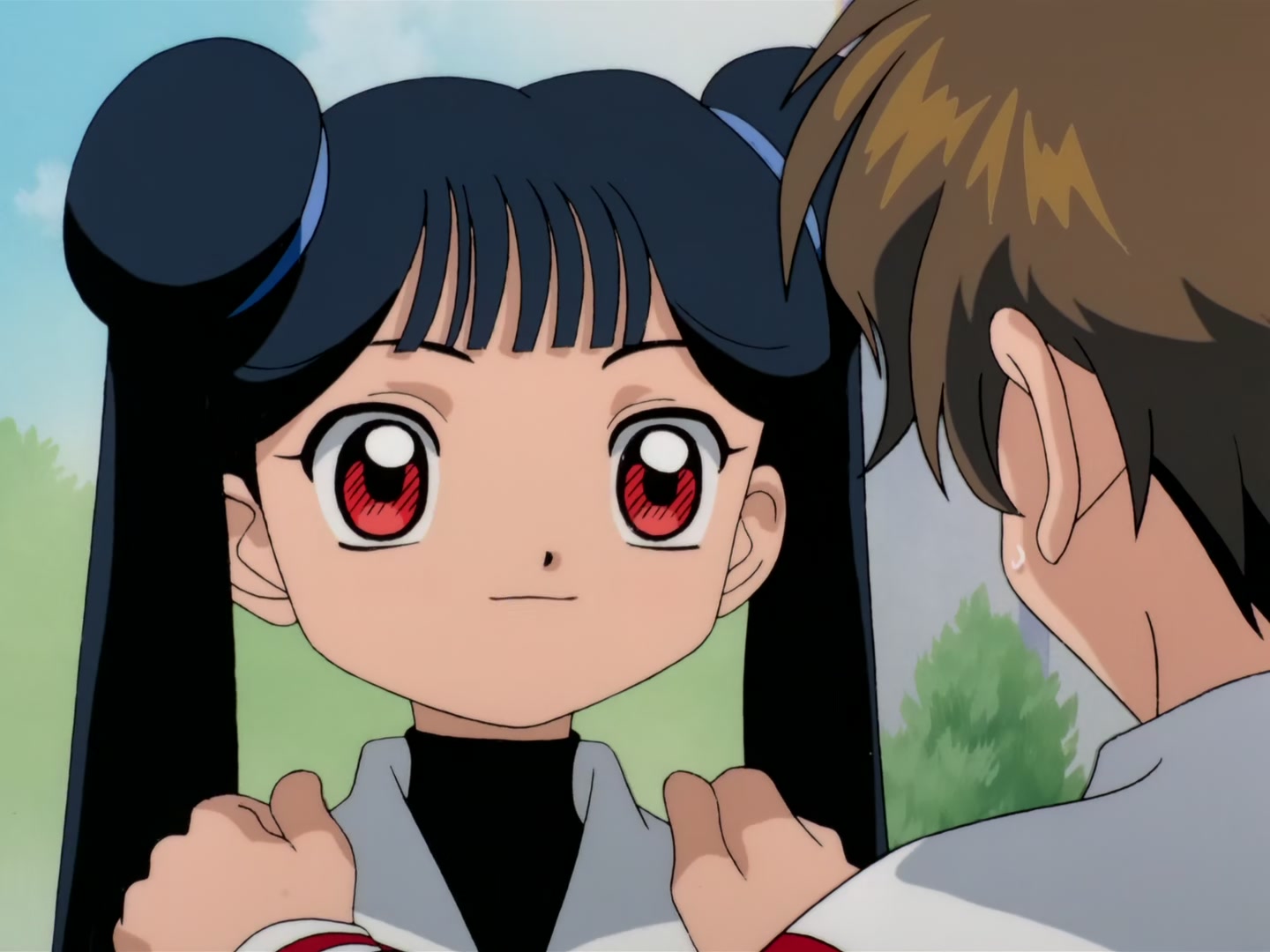 Cardcaptor Sakura Ep 32: Sakura, Kero, and Syaoran @ 00:17:12