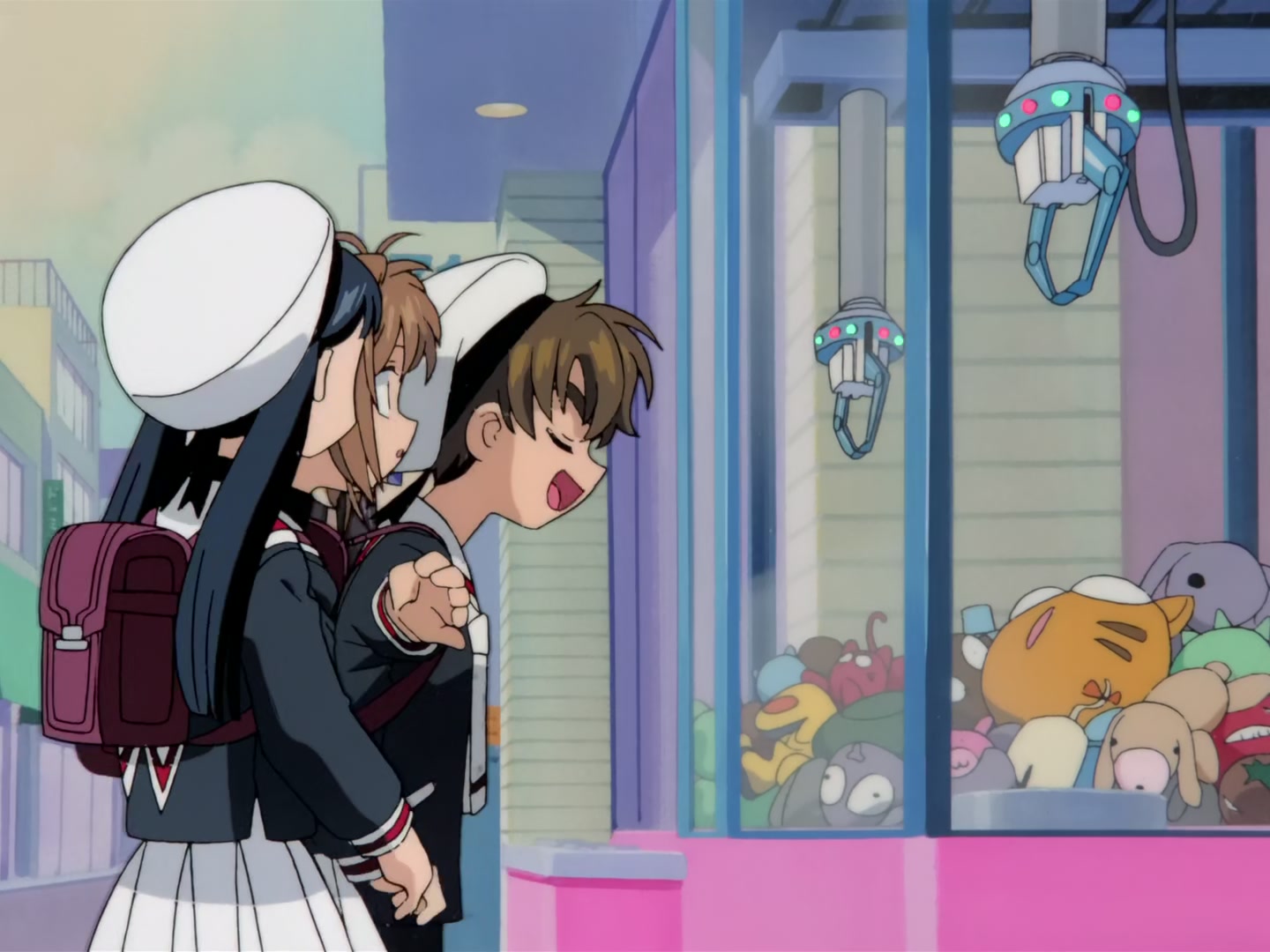Cardcaptor Sakura Ep 32: Sakura, Kero, and Syaoran @ 00:20:14