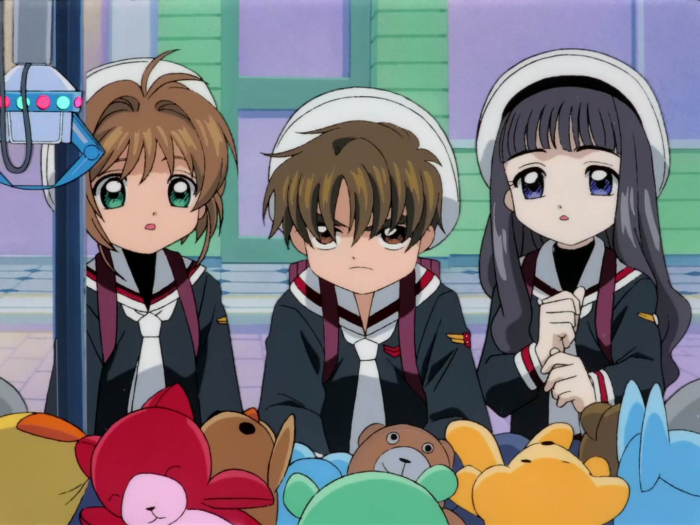 Cardcaptor Sakura Ep 32: Sakura, Kero, and Syaoran @ 00:20:24