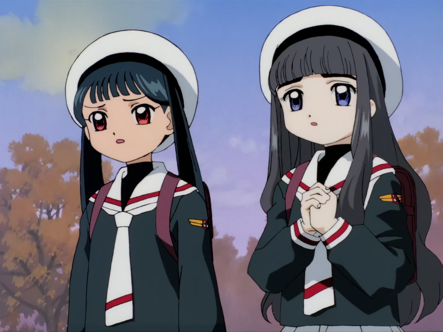 Cardcaptor Sakura Ep 32: Sakura, Kero, and Syaoran @ 00:21:48