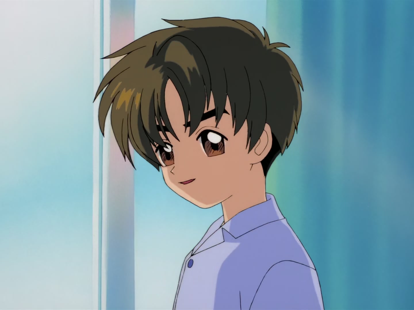 Cardcaptor Sakura Ep 32: Sakura, Kero, and Syaoran @ 00:22:34