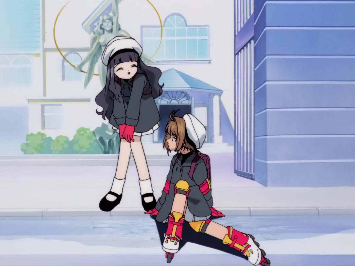 Cardcaptor Sakura Ep 33: Sakura's Freezing Ice Skating @ 00:02:29