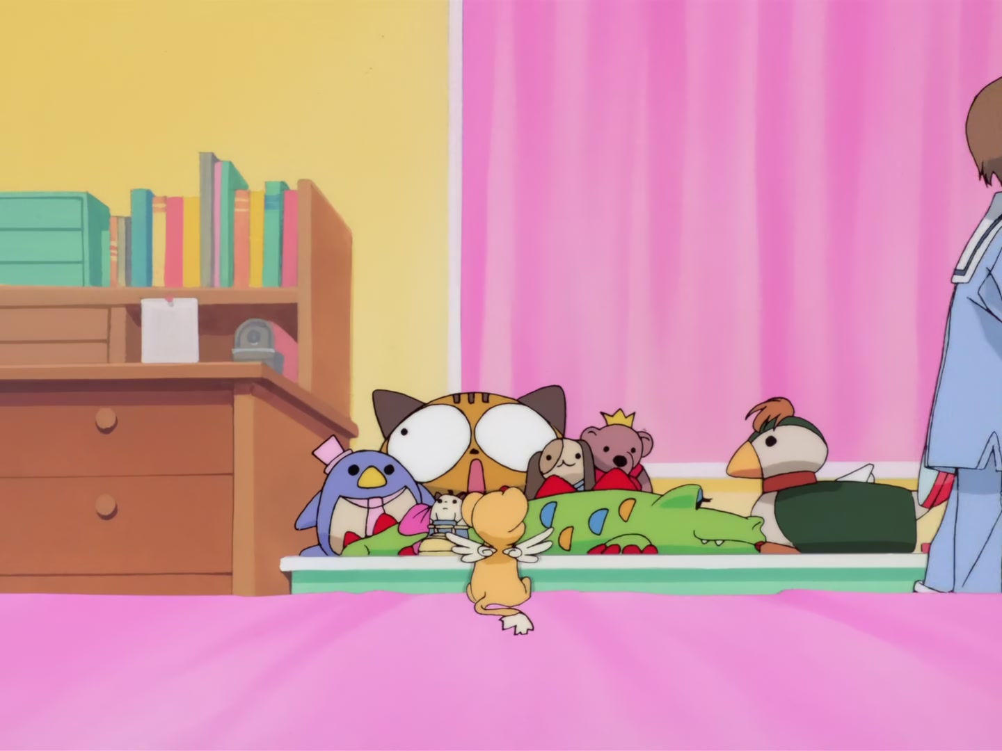 Cardcaptor Sakura Ep 33: Sakura's Freezing Ice Skating @ 00:03:47