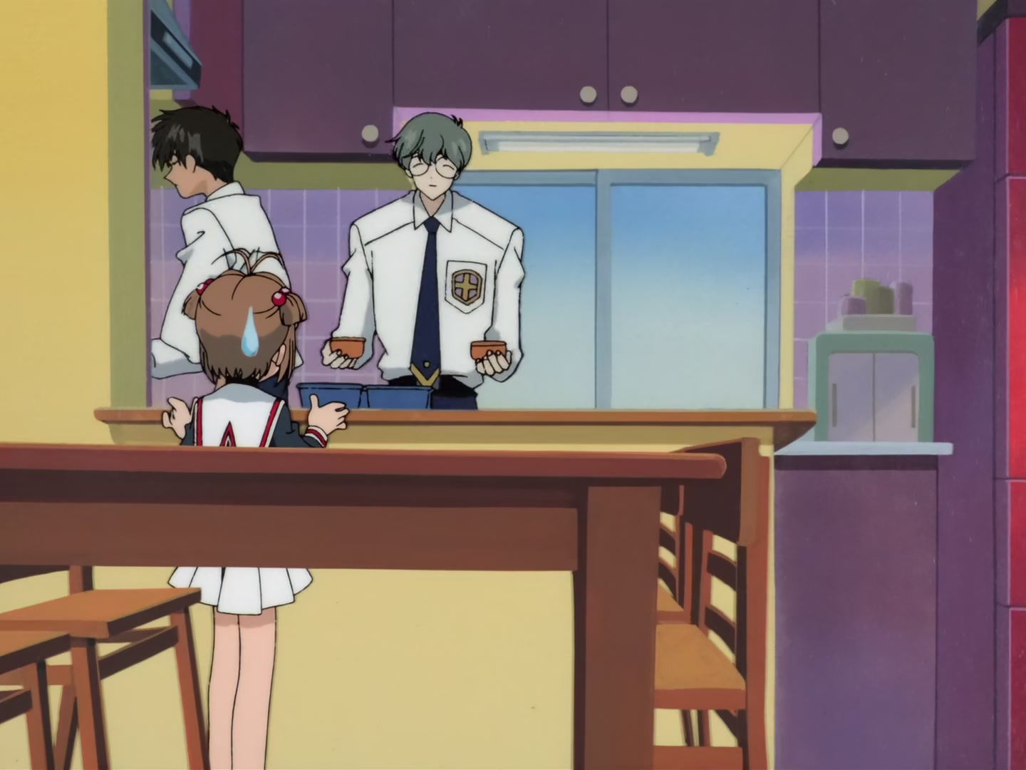 Cardcaptor Sakura Ep 33: Sakura's Freezing Ice Skating @ 00:08:07
