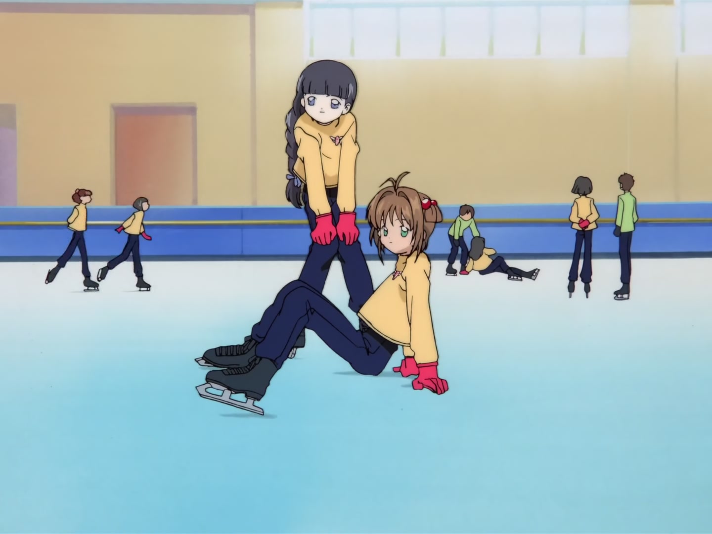 Cardcaptor Sakura Ep 33: Sakura's Freezing Ice Skating @ 00:10:37