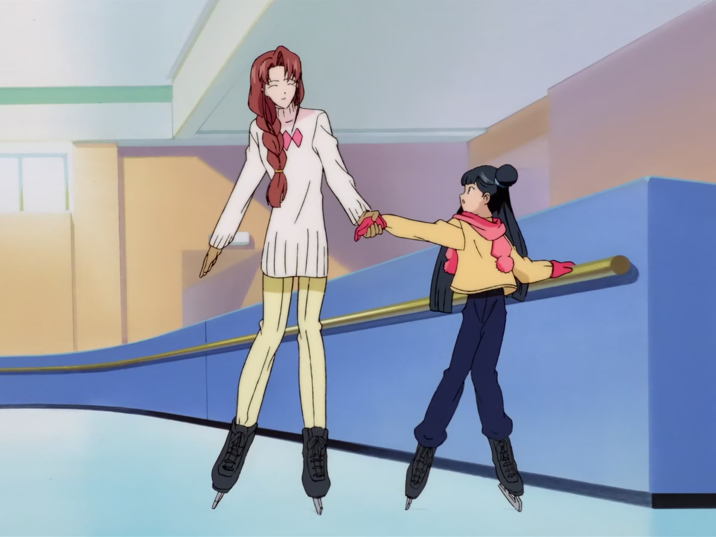 Cardcaptor Sakura Ep 33: Sakura's Freezing Ice Skating @ 00:10:48