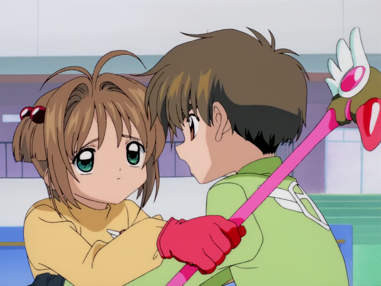 Cardcaptor Sakura Ep 33: Sakura's Freezing Ice Skating @ 00:18:20