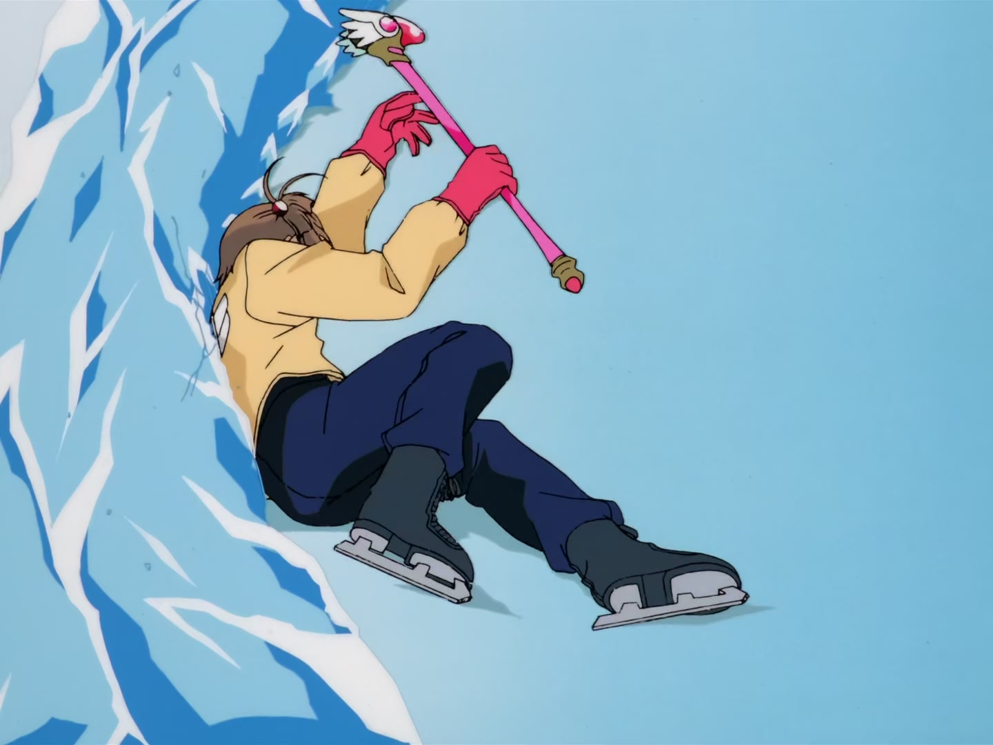 Cardcaptor Sakura Ep 33: Sakura's Freezing Ice Skating @ 00:18:56