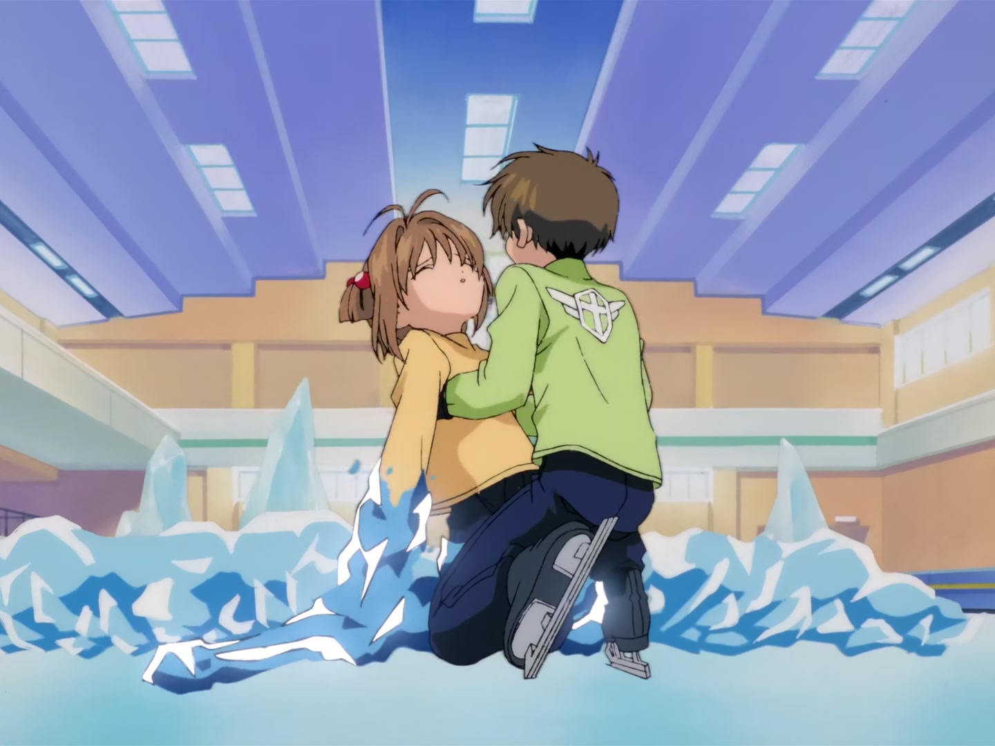 Cardcaptor Sakura Ep 33: Sakura's Freezing Ice Skating @ 00:19:53