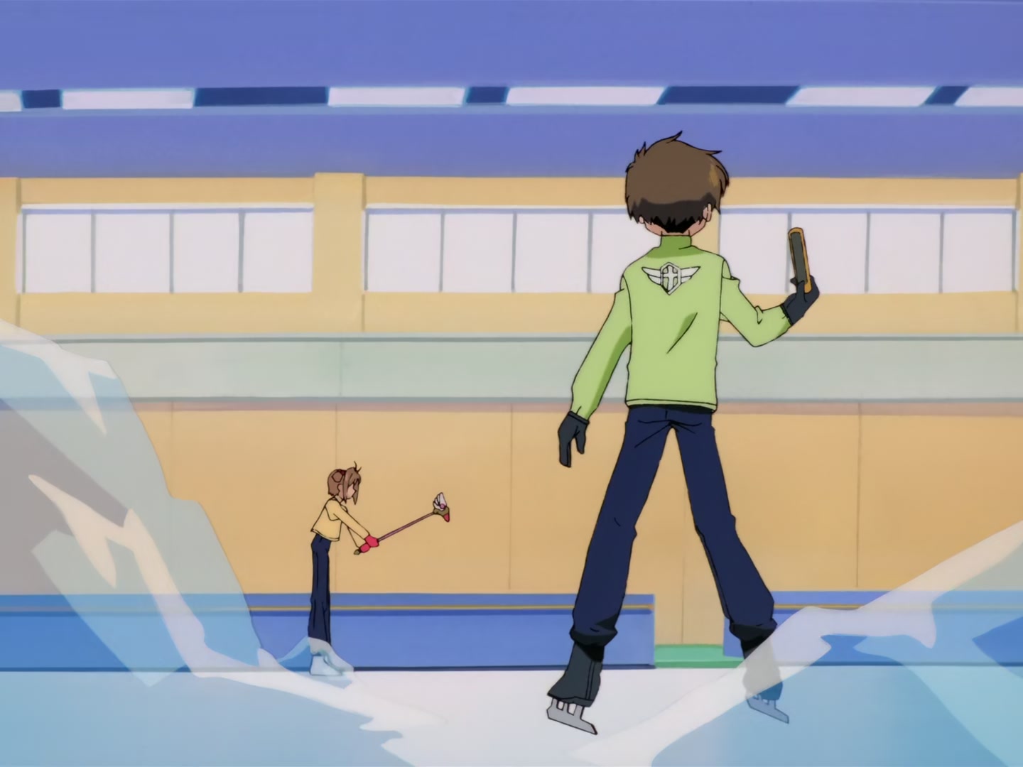 Cardcaptor Sakura Ep 33: Sakura's Freezing Ice Skating @ 00:21:32